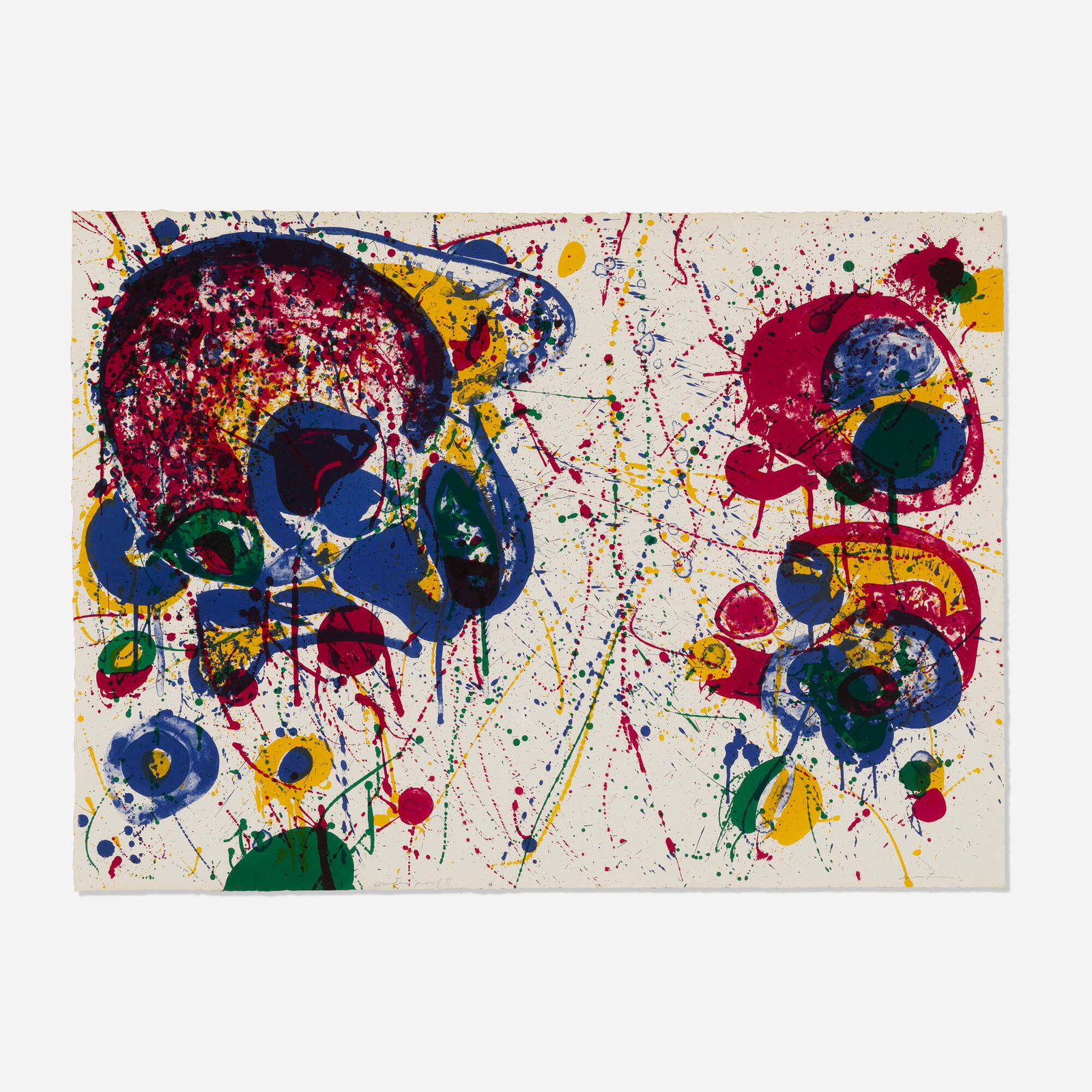 Sam Francis, Untitled (SF-20) (1 of 4)