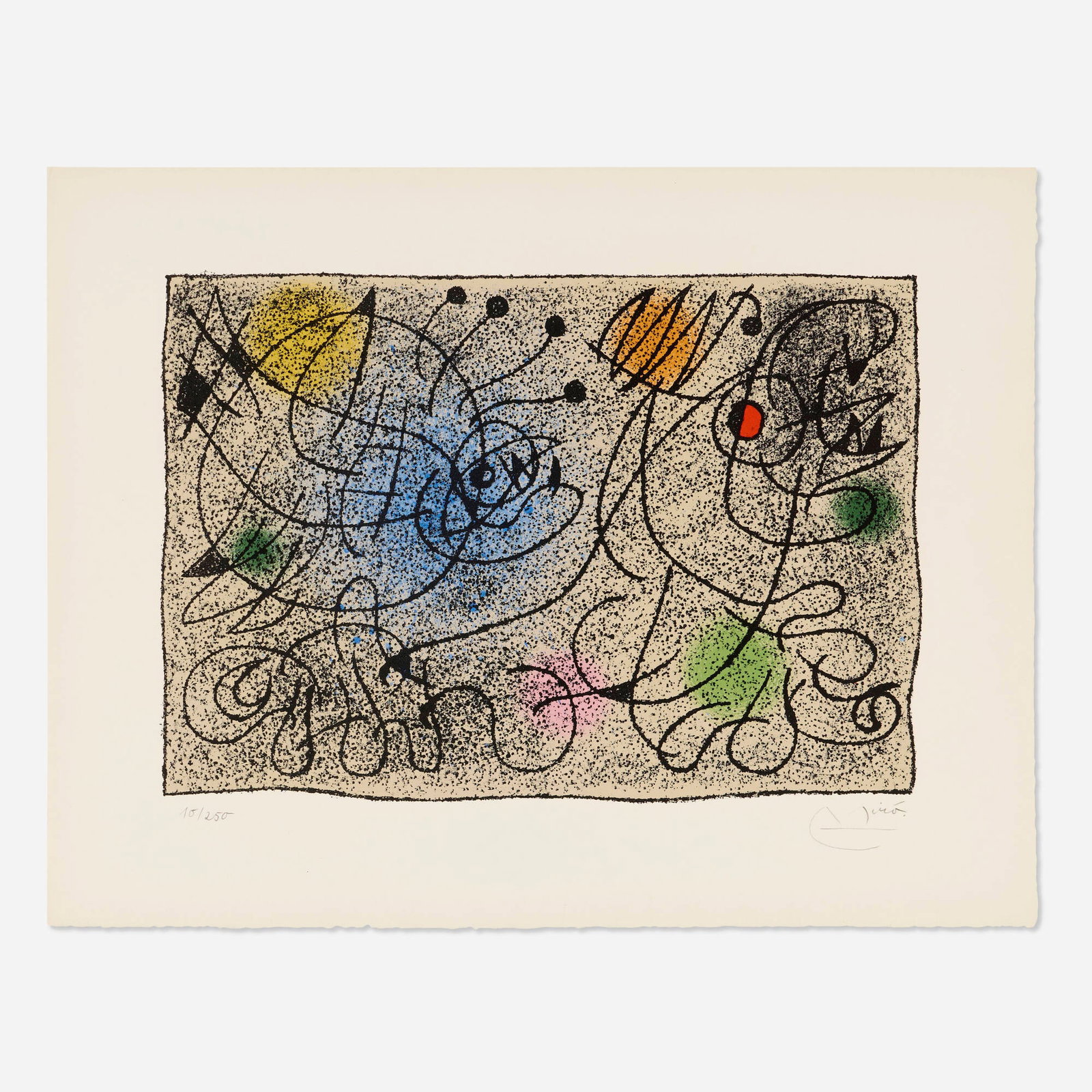 Joan Miro, Untitled (from the Flight portfolio) (1 of 3)