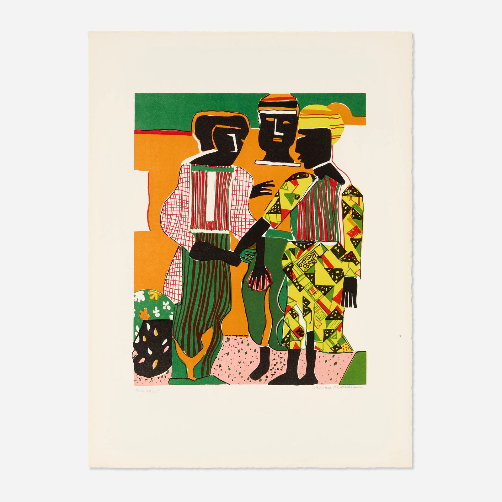Romare Bearden, Conjunction (1 of 3)