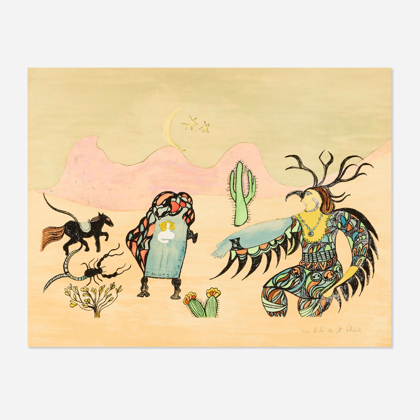 Niki de Saint Phalle, I Dreamt I Was in Arizona (1 of 3)