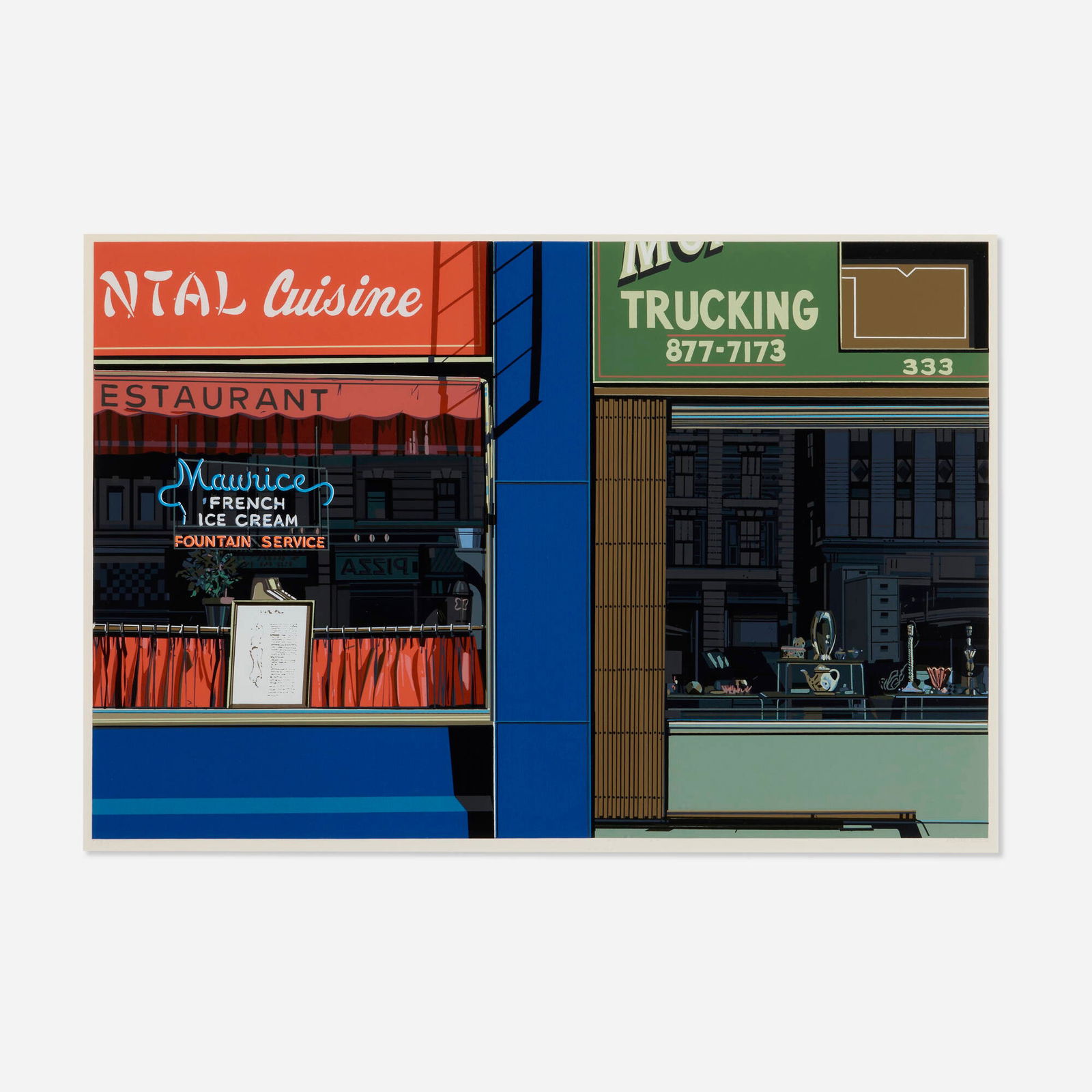 Richard Estes, Oriental Cuisine (from the Urban Landscapes I portfolio) (1 of 4)