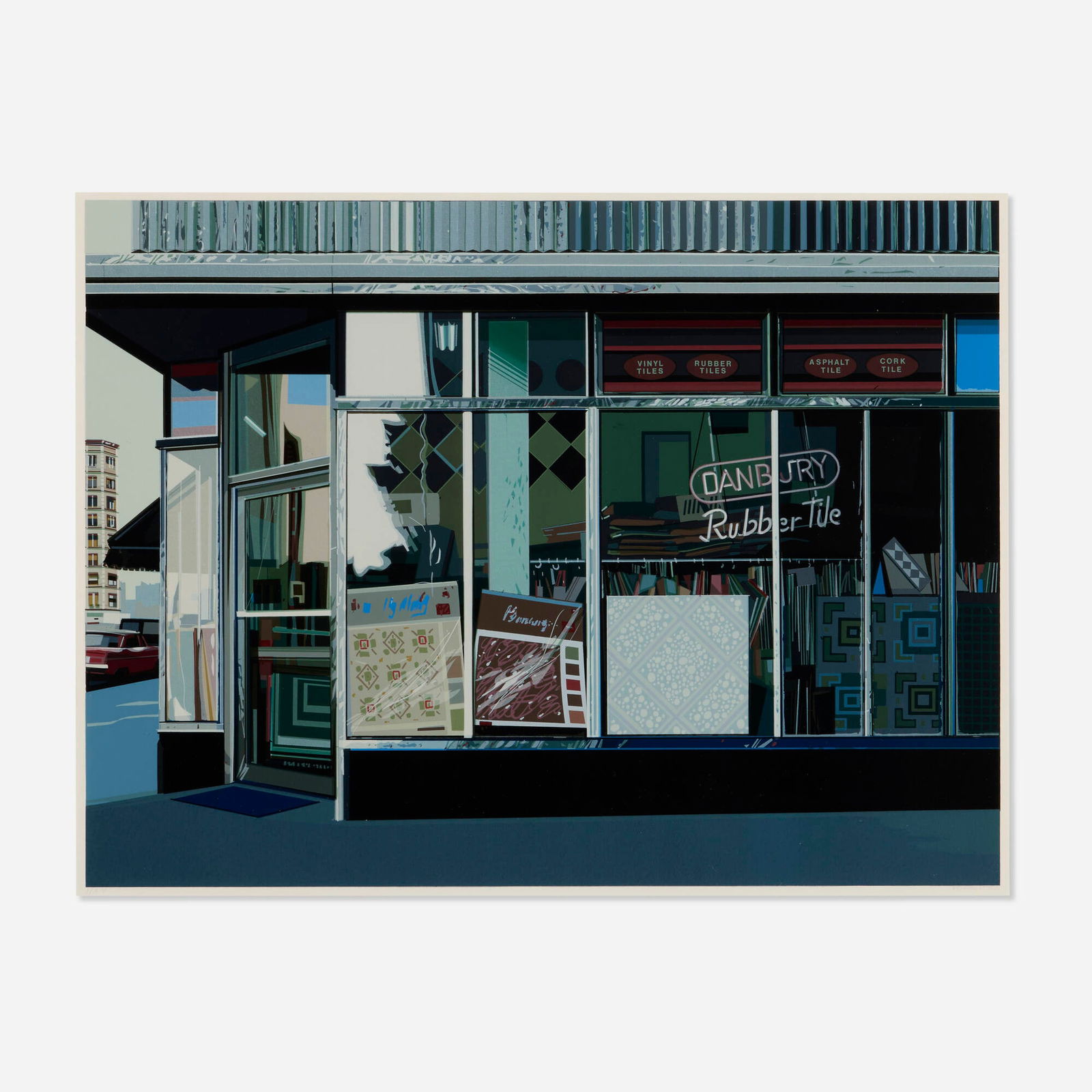 Richard Estes, Danbury Tile (from the Urban Landscapes I portfolio) (1 of 4)