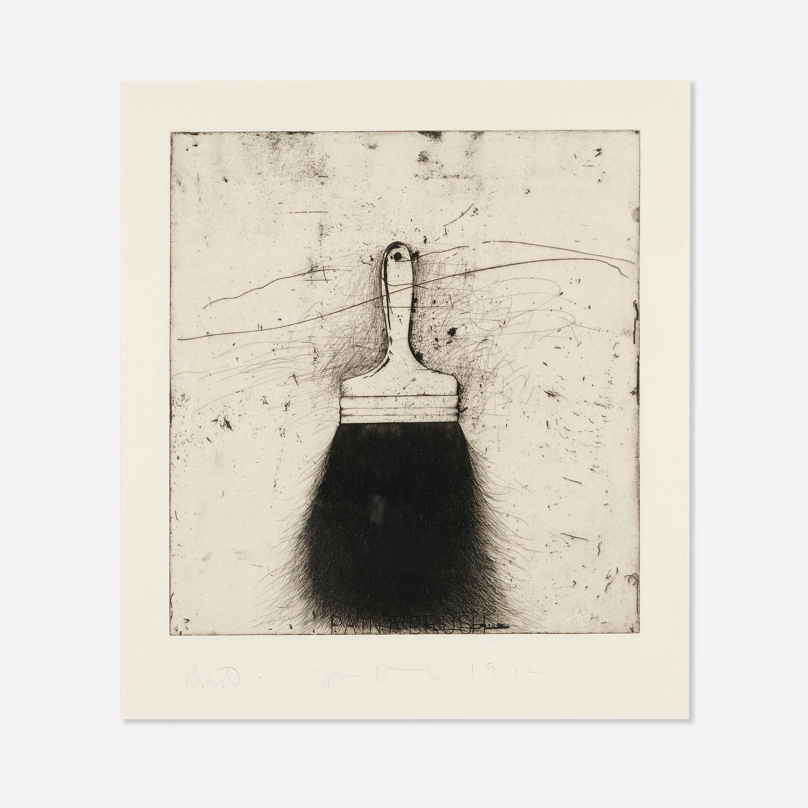 Jim Dine, Black Beard (1 of 4)