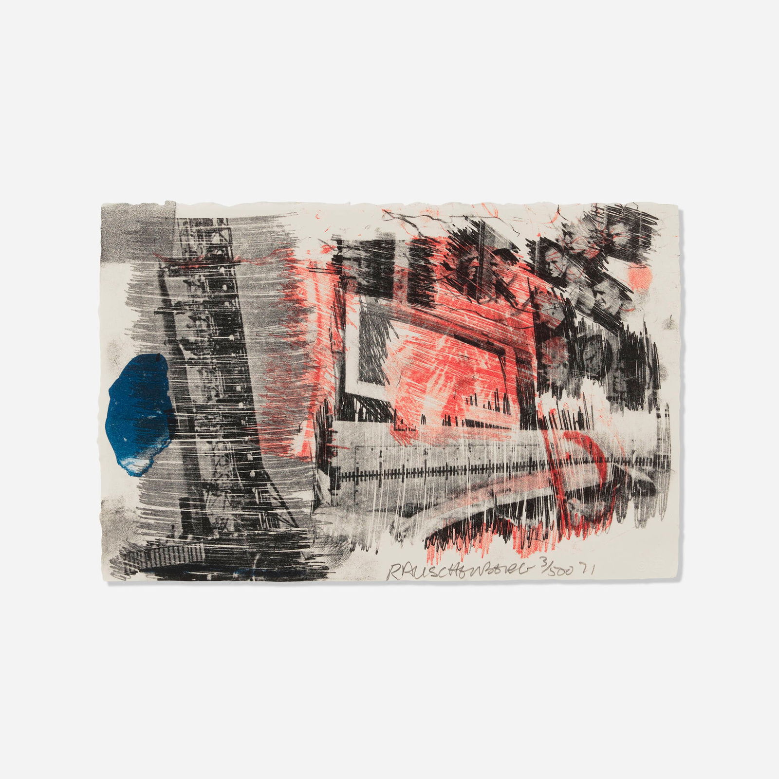Robert Rauschenberg, Sub-Total (from the Stoned Moon series) (1 of 4)