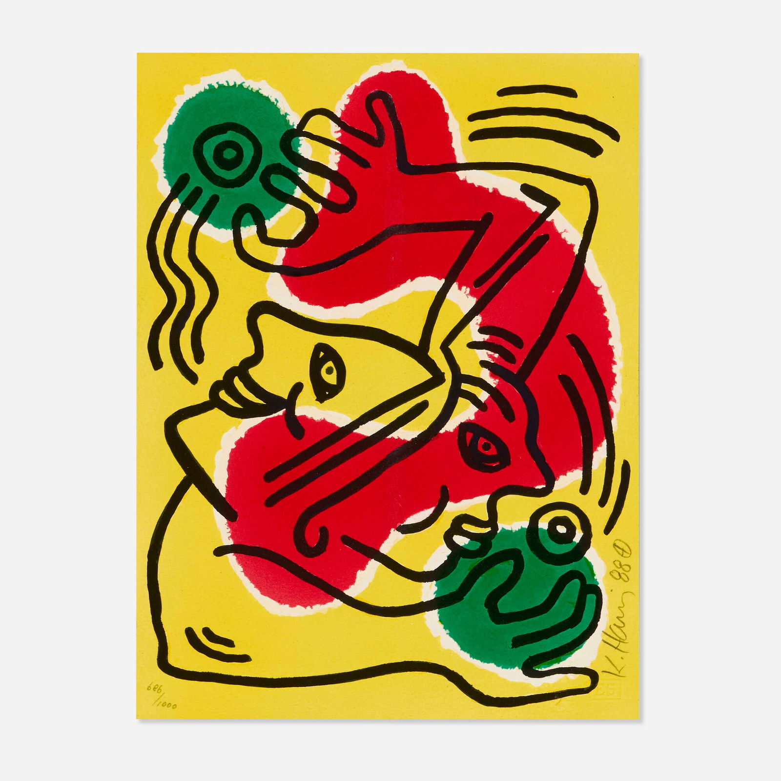 Keith Haring, International Volunteer Day (1 of 3)