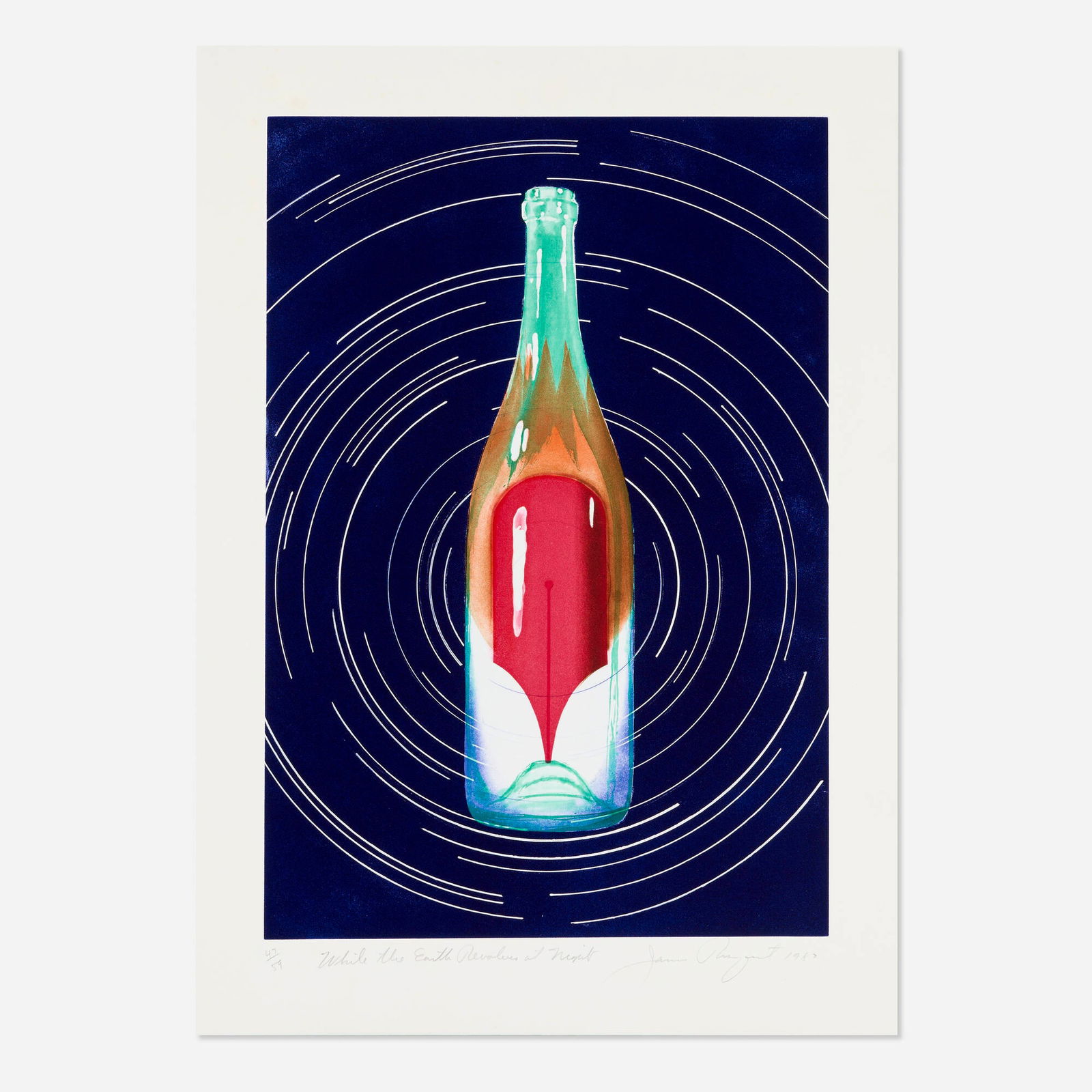 James Rosenquist, While the Earth Revolves at Night (1 of 3)