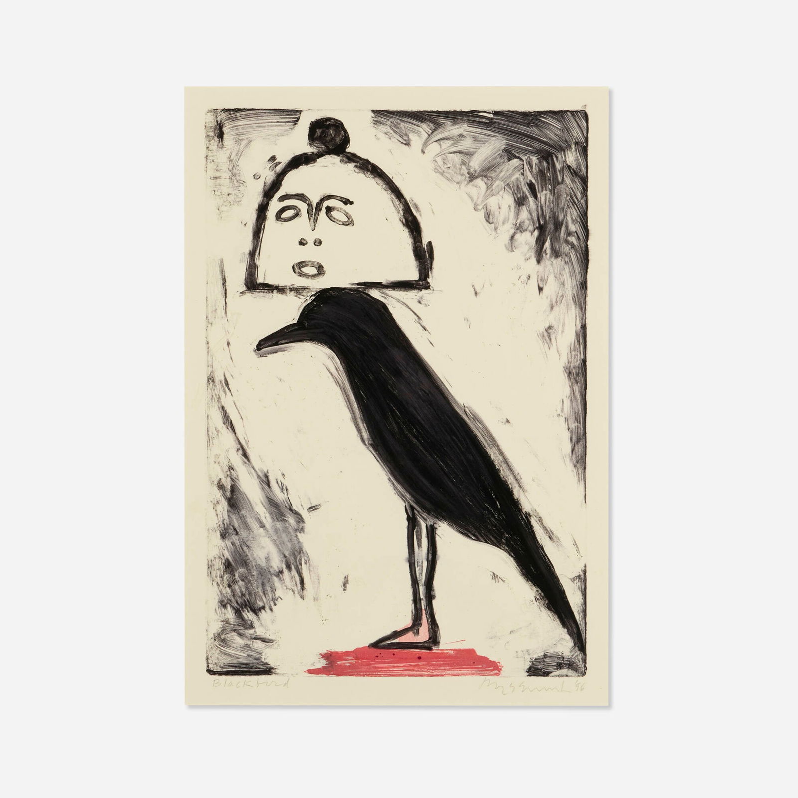 Jaune Quick-to-See Smith, Blackbird (1 of 4)