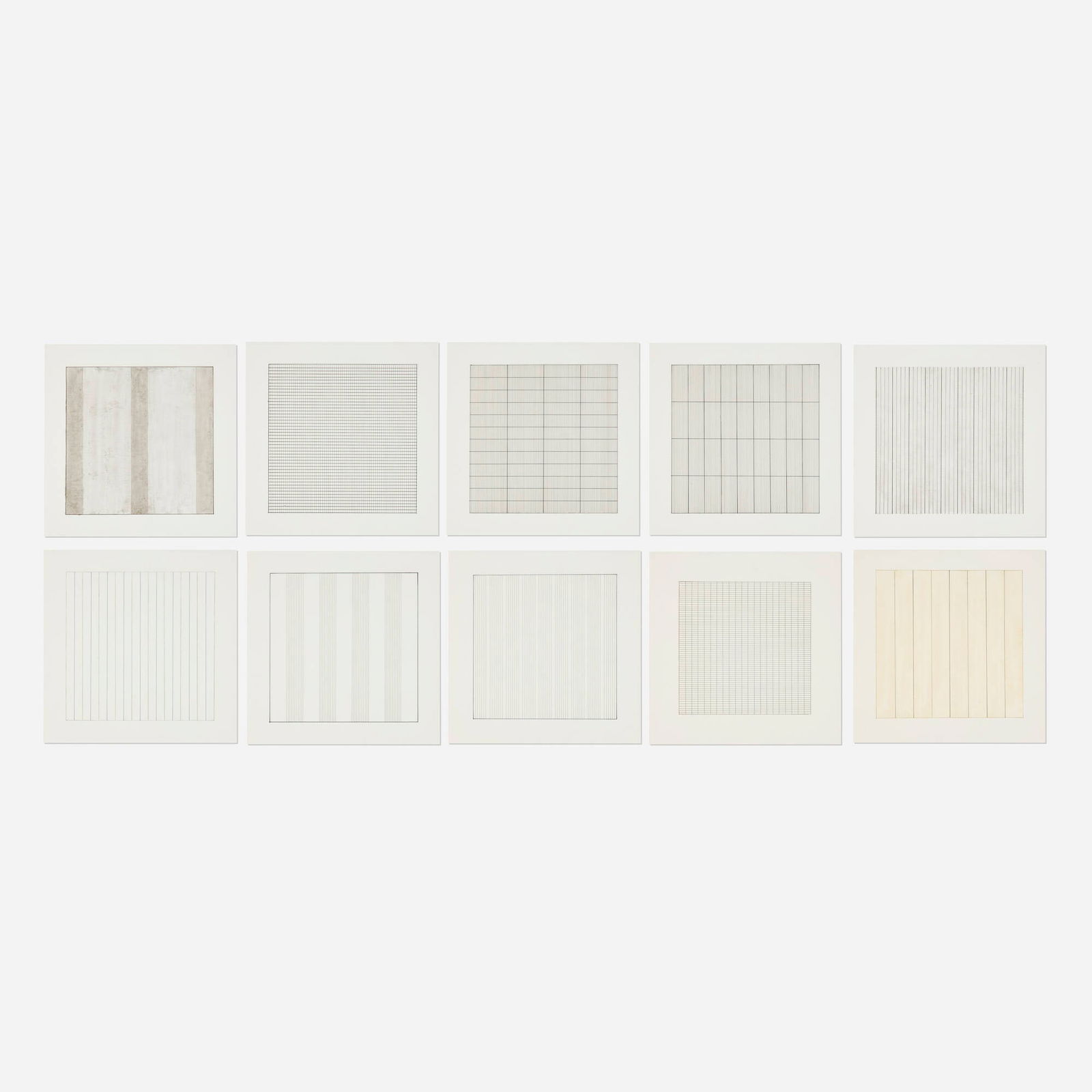 Agnes Martin, Paintings and Drawings: Stedelijk Museum Portfolio (1 of 4)