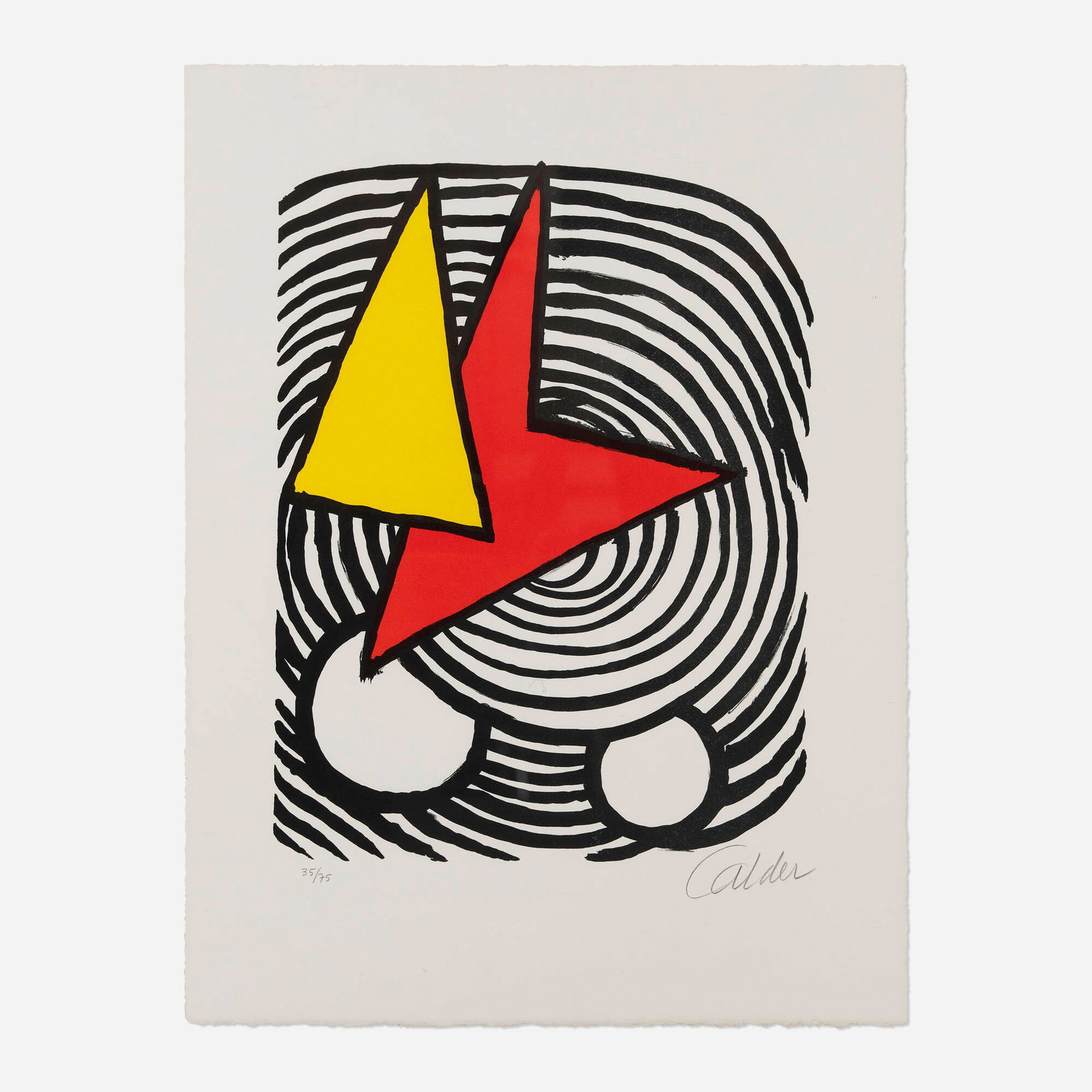 Alexander Calder, Triangle et quadrilatere (1 of 4)