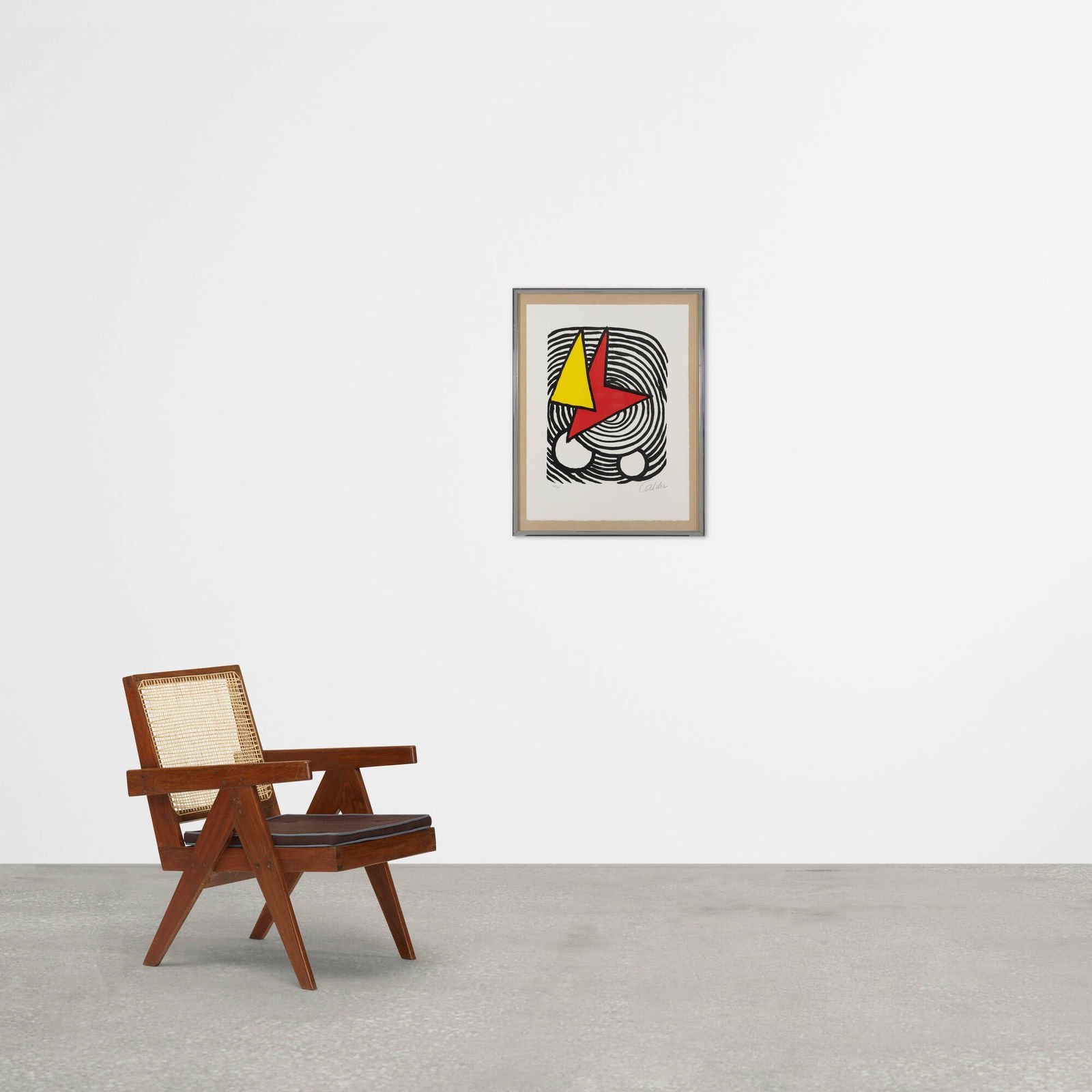 Alexander Calder, Triangle et quadrilatere - 4