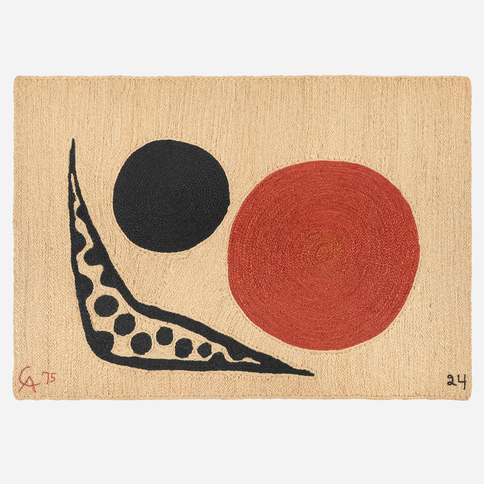 After Alexander Calder, Moon tapestry (1 of 3)