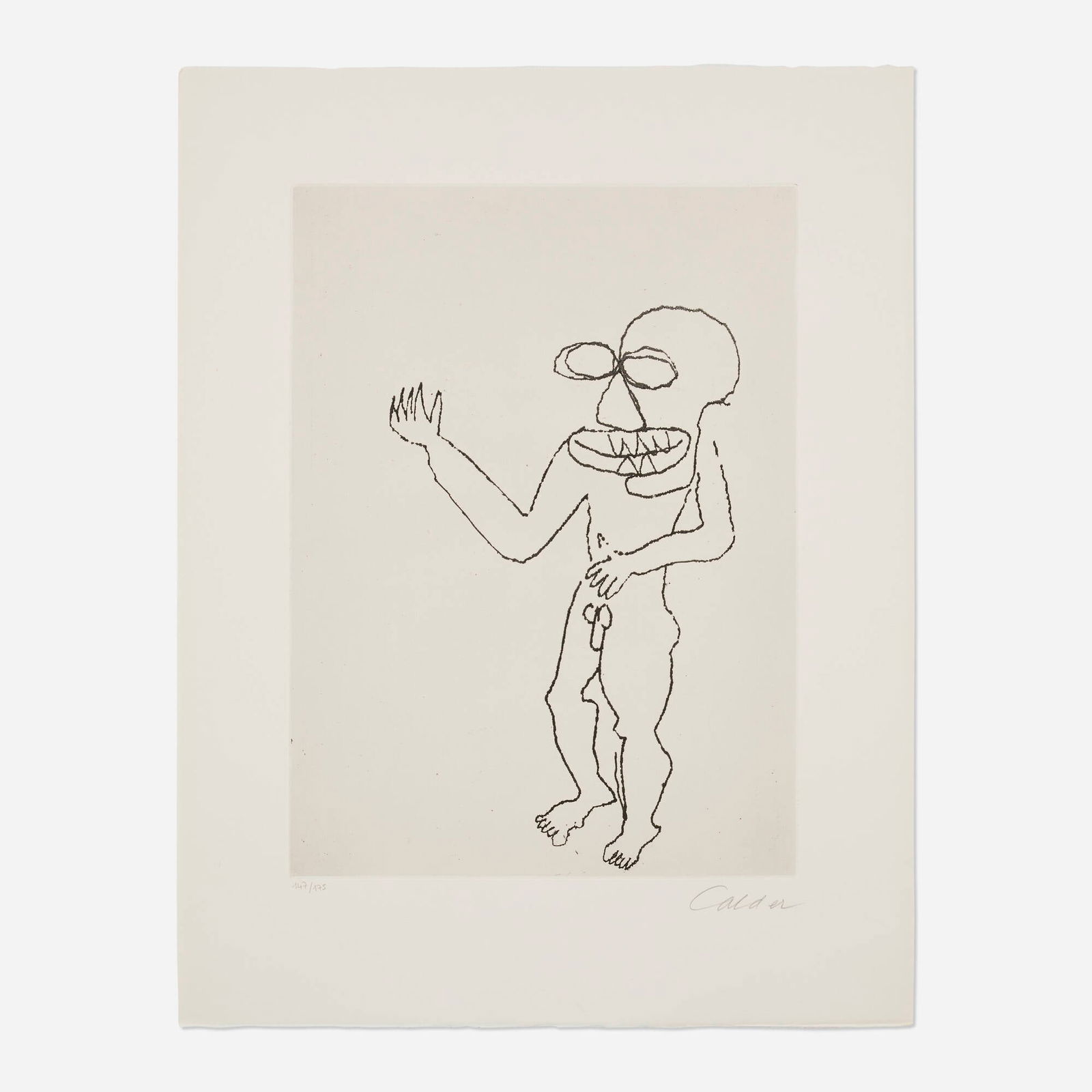 Alexander Calder, Untitled (Santa Claus I) (1 of 4)