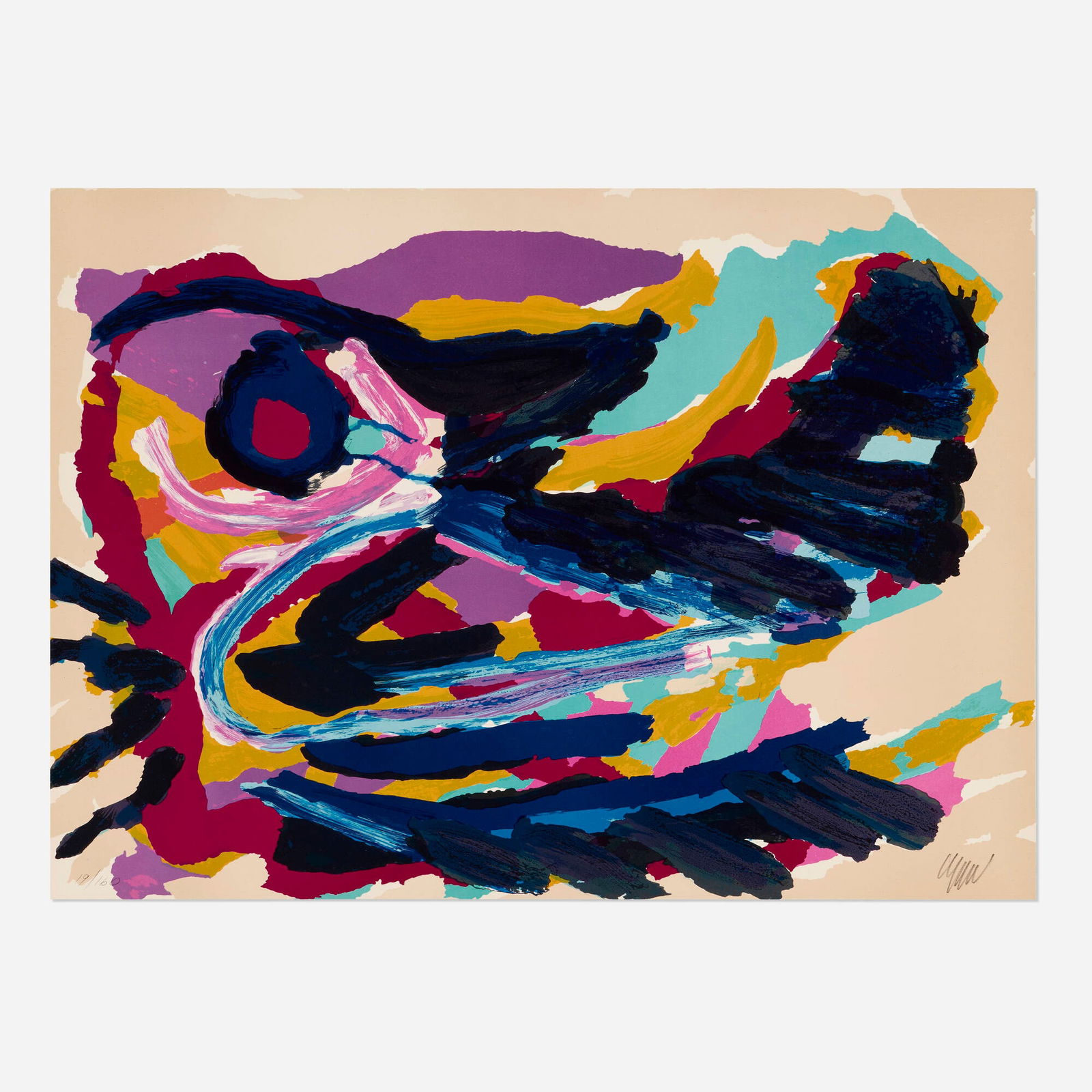 Karel Appel, Nesting Bird (1 of 2)
