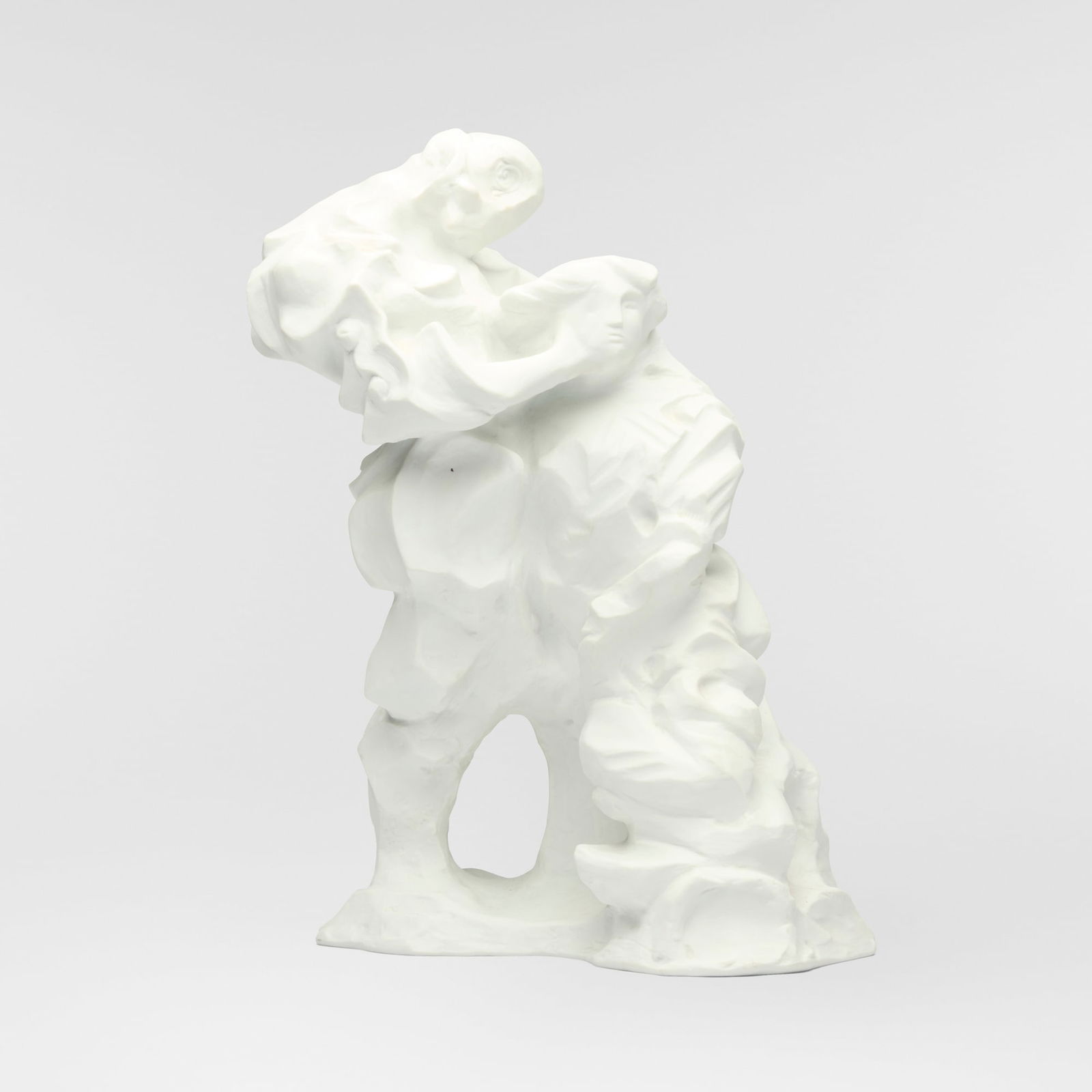 Sandro Chia, Pygmalion: Sandro Chia Pygmalion 1989 bisque porcelain 15.5 h x 11.5 w x 8 d in (39 x 29 x 20 cm) Molded signature to base 'S Chia' with manufacturer's label to underside 'Rosenthal limitierte kunstreihen