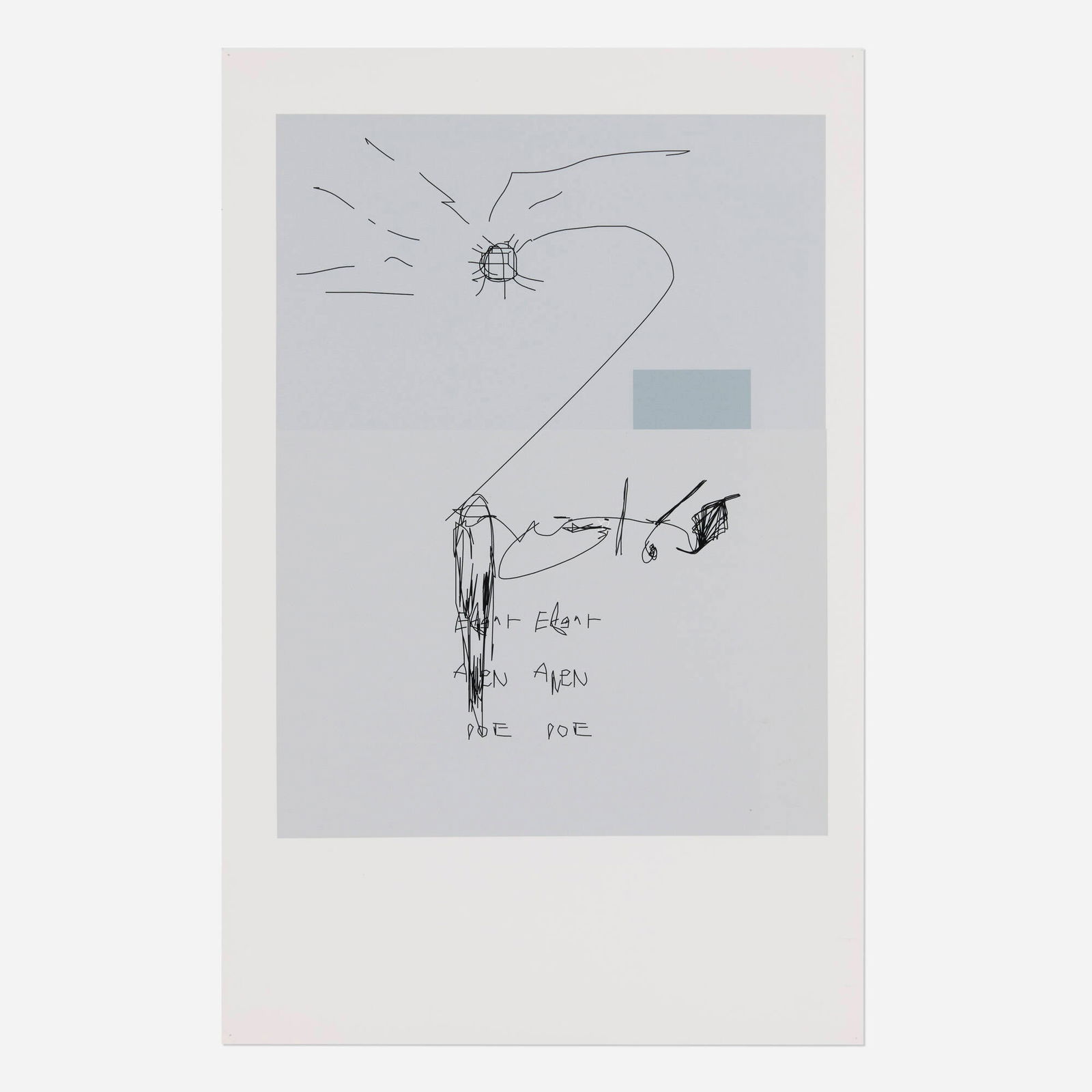 Jeff Elrod, Untitled: Jeff Elrod Untitled 2001 digital pigment print image: 12.25 h x 9.375 w in (31 x 24 cm) sheet: 17 h x 11 w in (43 x 28 cm) Signed and dated to verso 'NYC Jeff Elrod 2001'. This work will ship