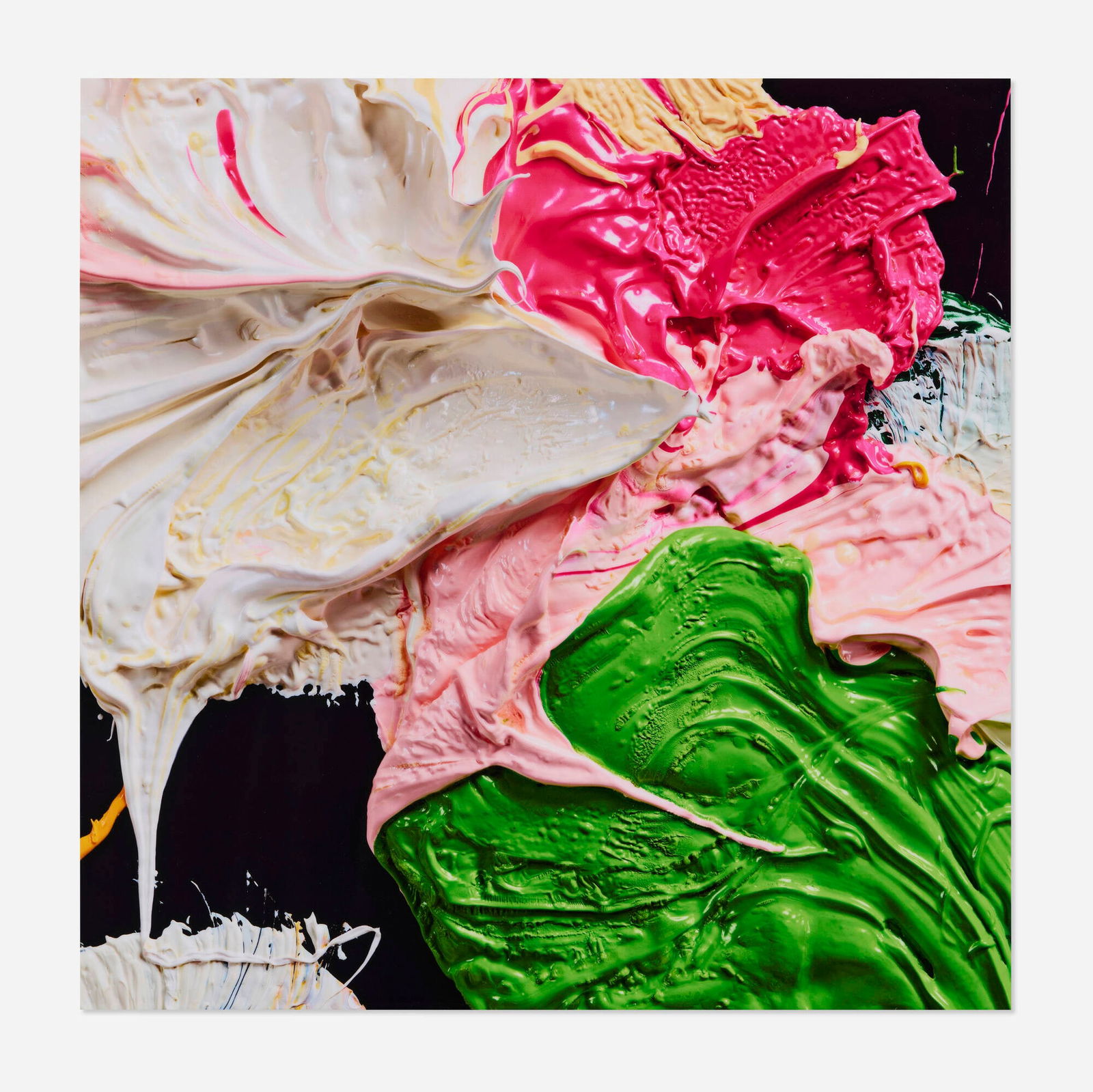 Damien Hirst, Forever (Small): Damien Hirst Forever (Small) 2020laminated giclee print on aluminium composite panel 15.375 h x 15.375 w in (39 x 39 cm) Signed to artist's label to verso 'Damien Hirst'. This work is number 2