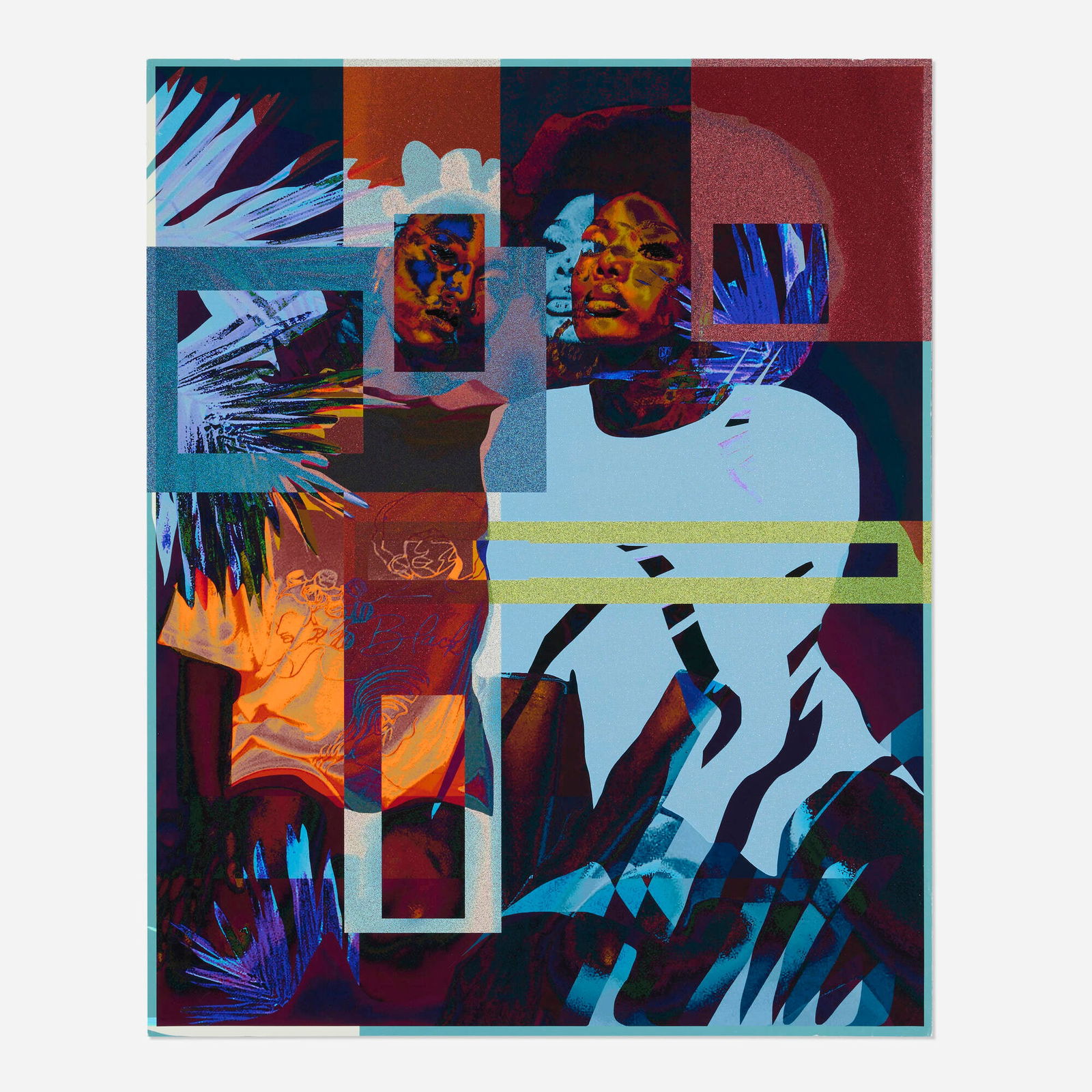 Amani Lewis, Two Queens: Ode to Romare Bearden (Collaboration with IL2CHINO) (1 of 2)