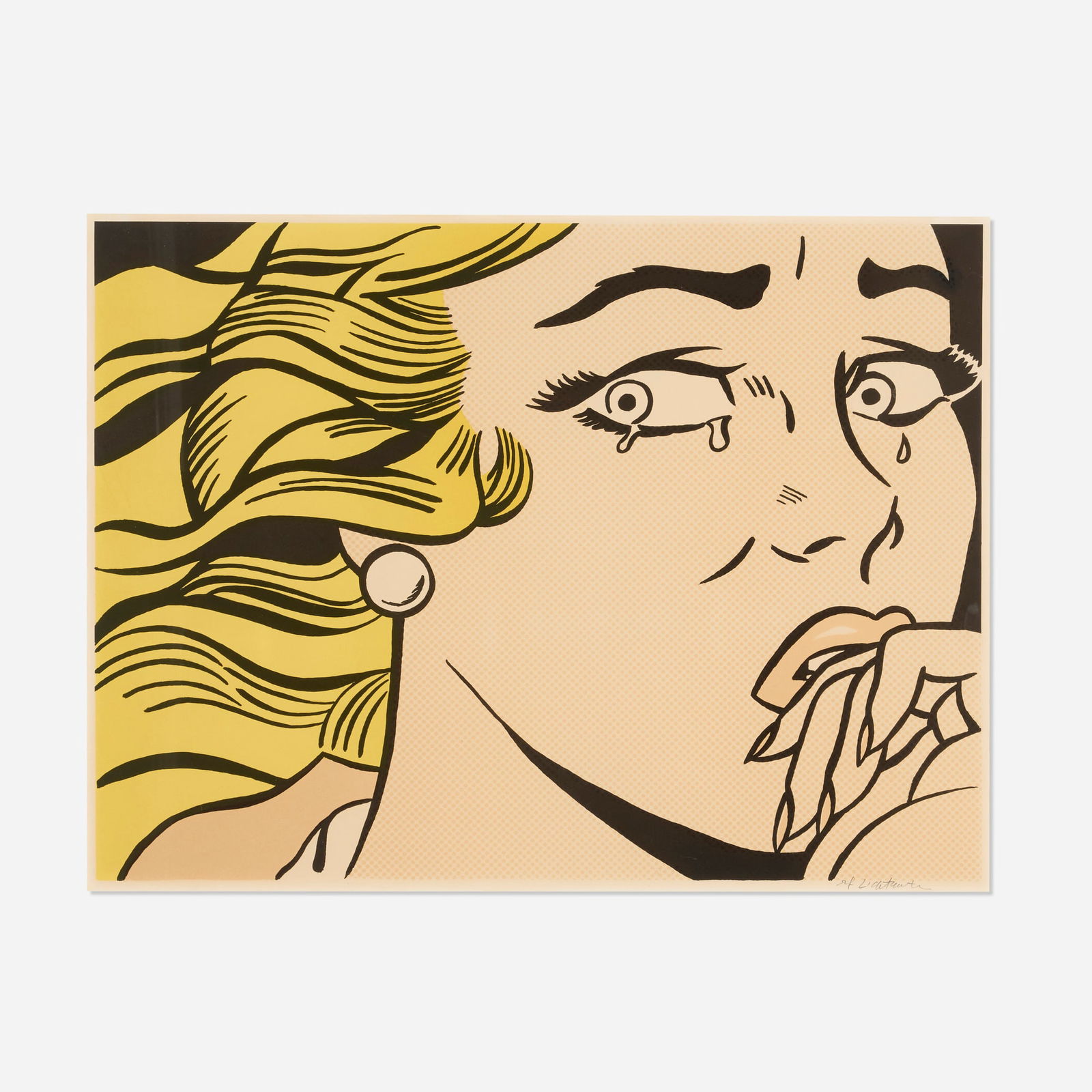 Roy Lichtenstein, Crying Girl (1 of 3)
