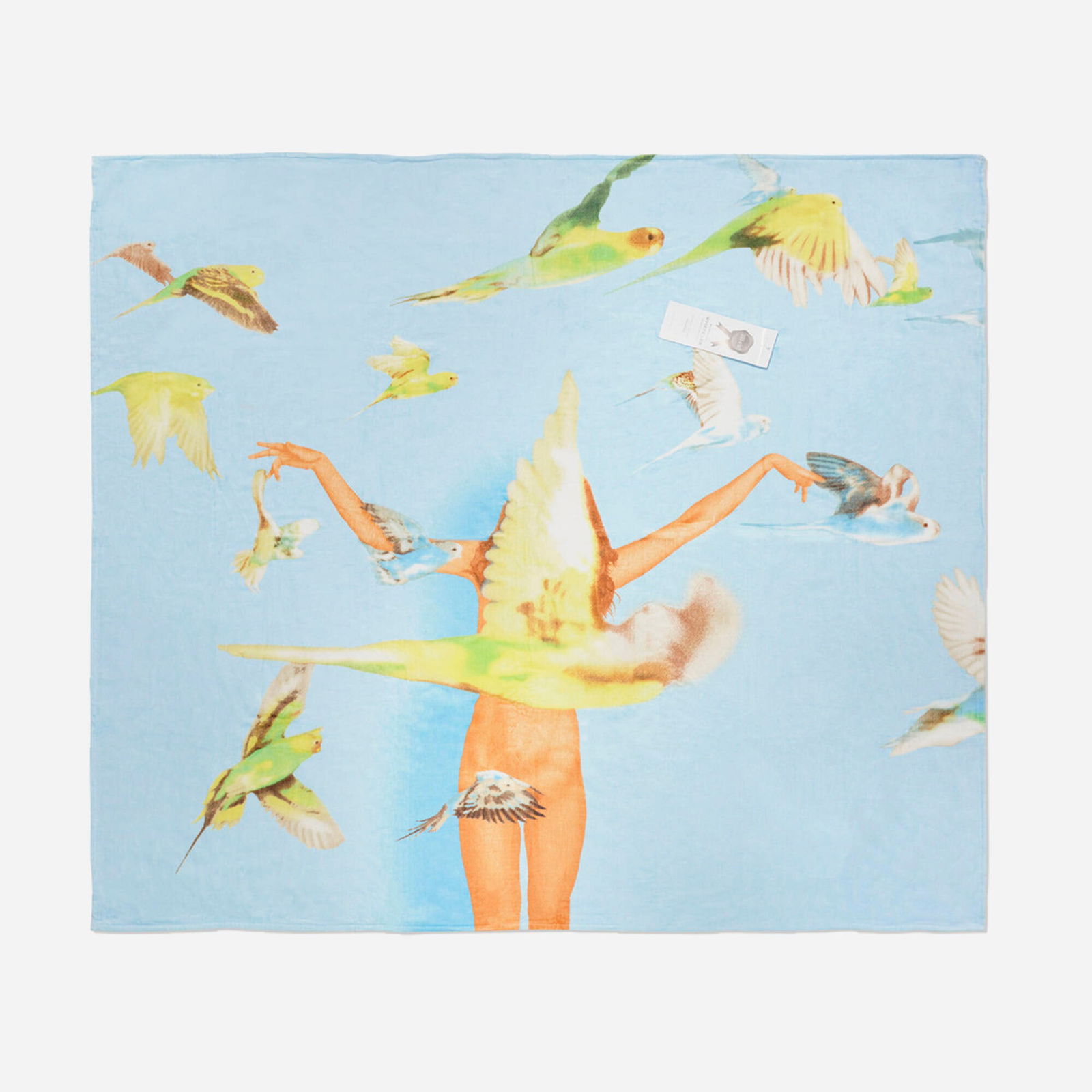 Ryan McGinley, WOW (Works on Whatever) Project Beach Towel: Ryan McGinley WOW (Works on Whatever) Project Beach Towel 2014 digital print on brushed cotton towel 59.25 h x 68.375 w in (150 x 174 cm) Fabric manufacturer's label to edge. This work is from the