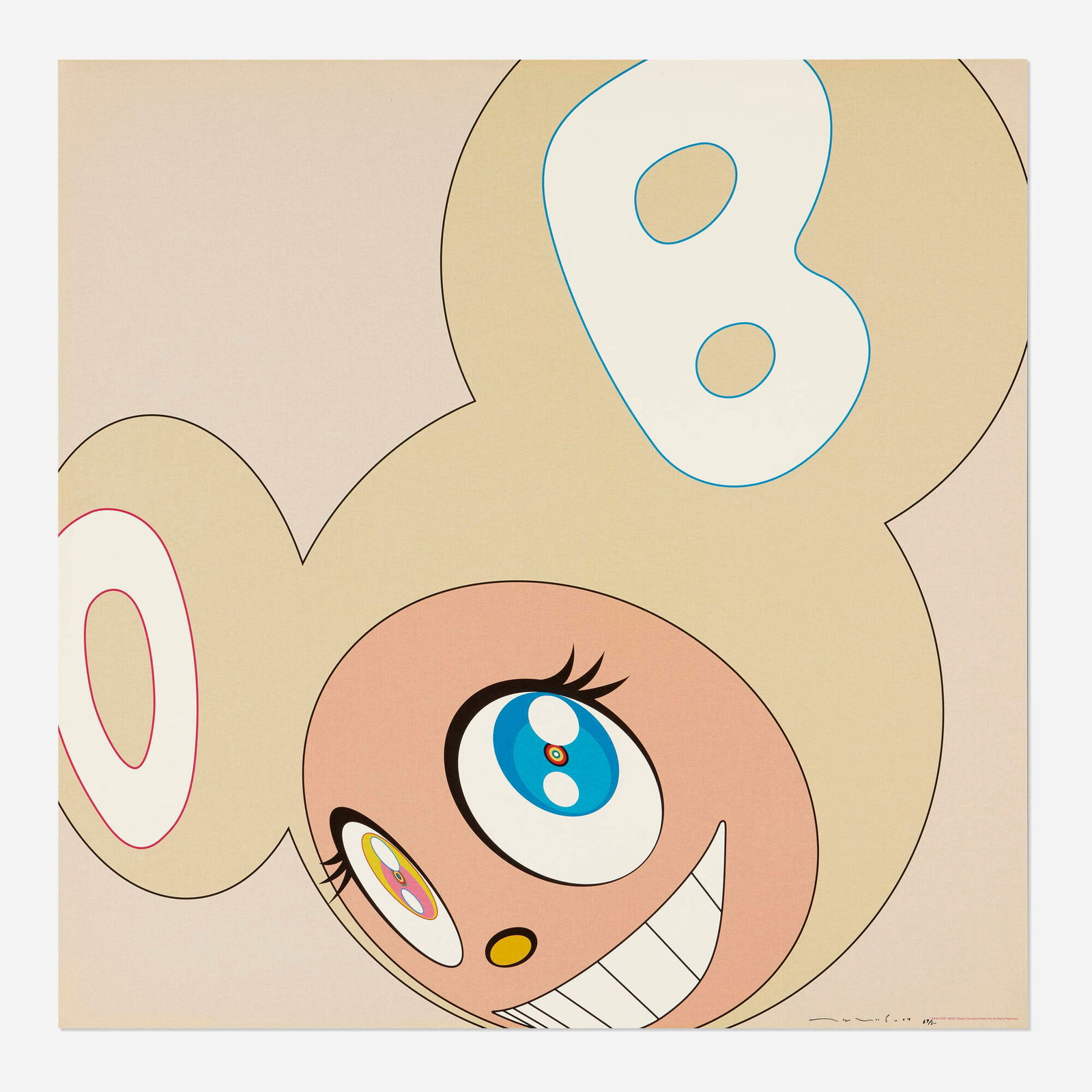 Takashi Murakami, White DOB (1 of 2)
