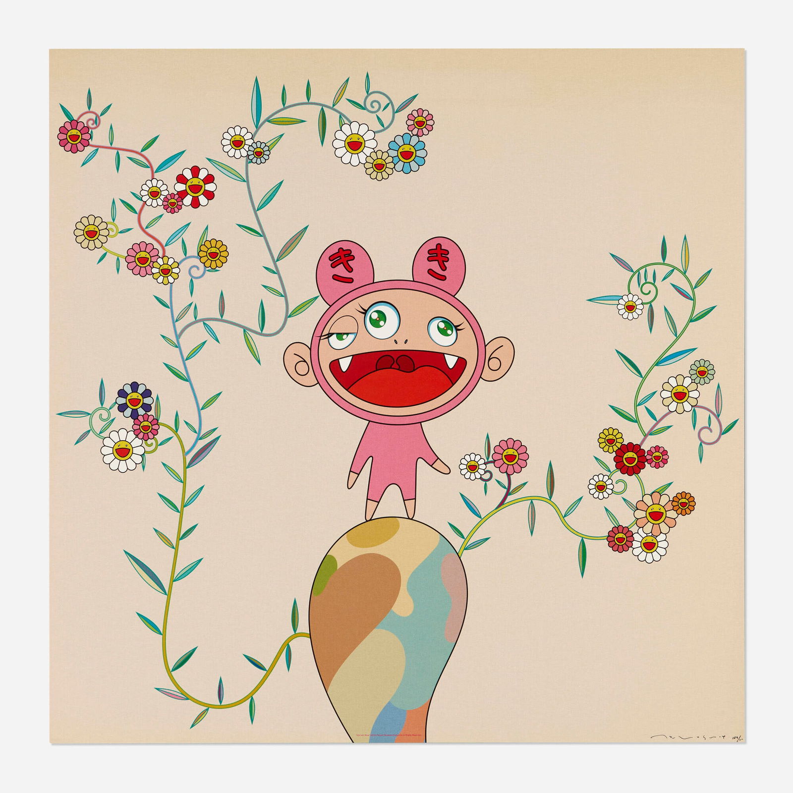Takashi Murakami, Kiki with Moss (1 of 2)