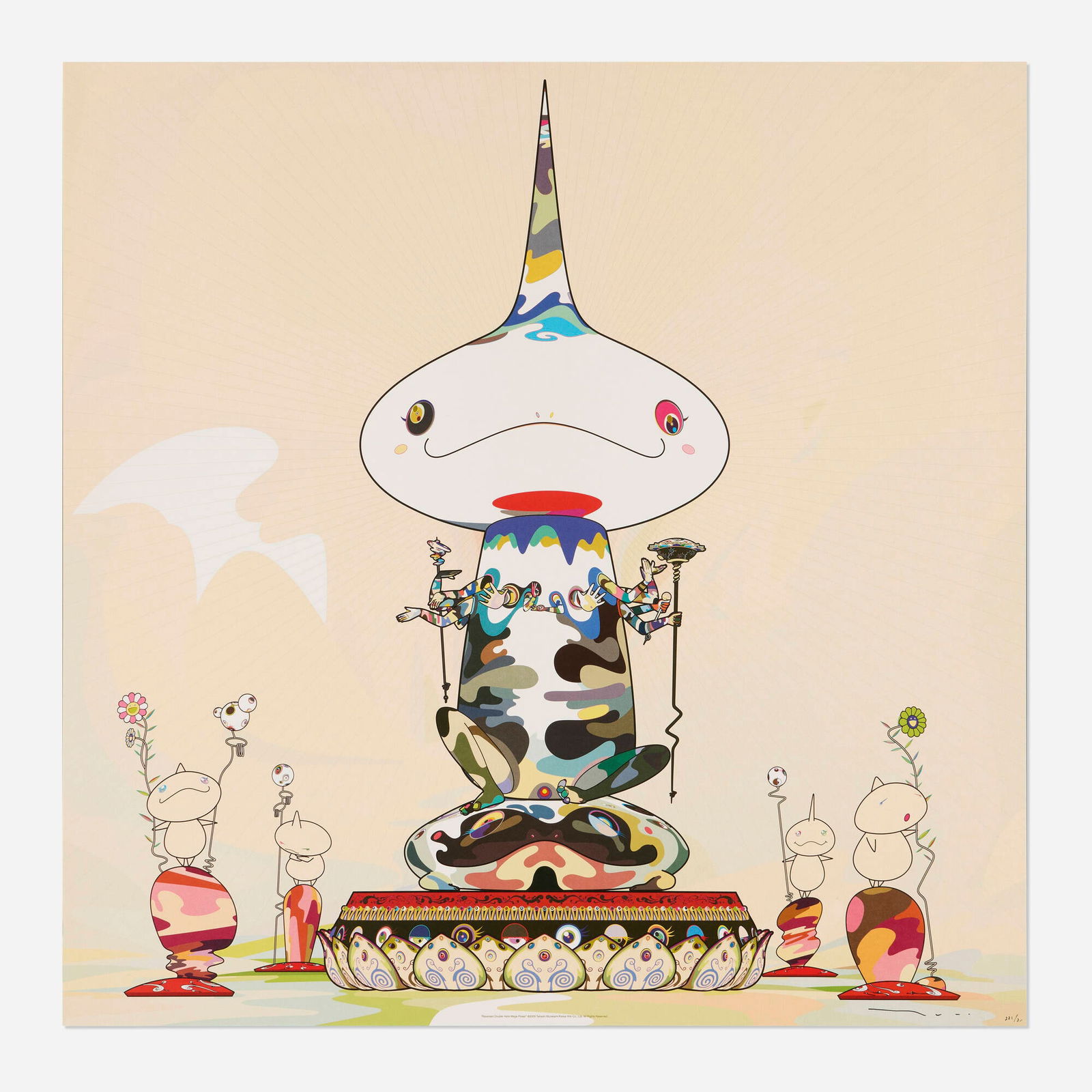 Takashi Murakami, Reversed Double Helix Mega Power (1 of 2)