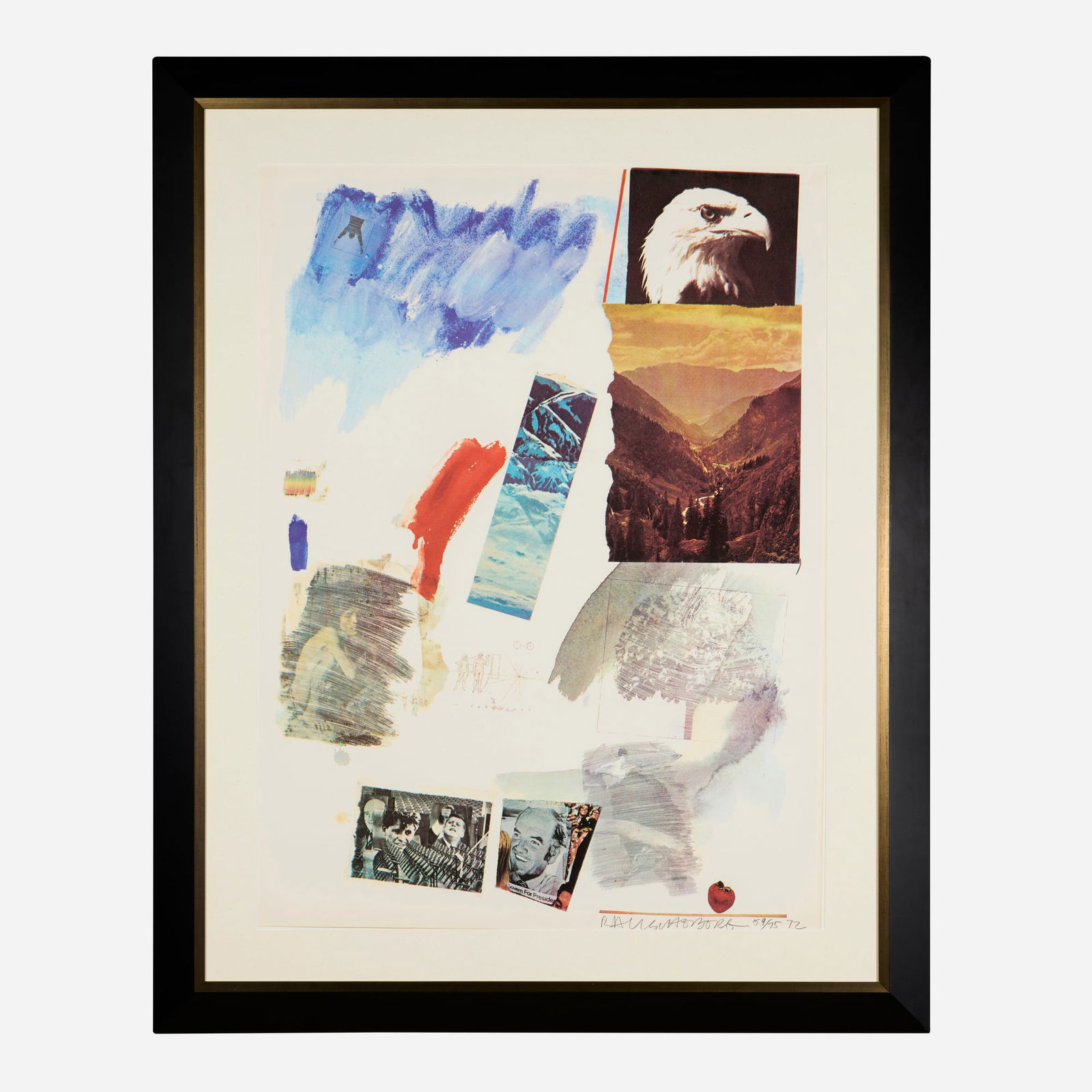 Robert Rauschenberg, Untitled (McGovern) - 2