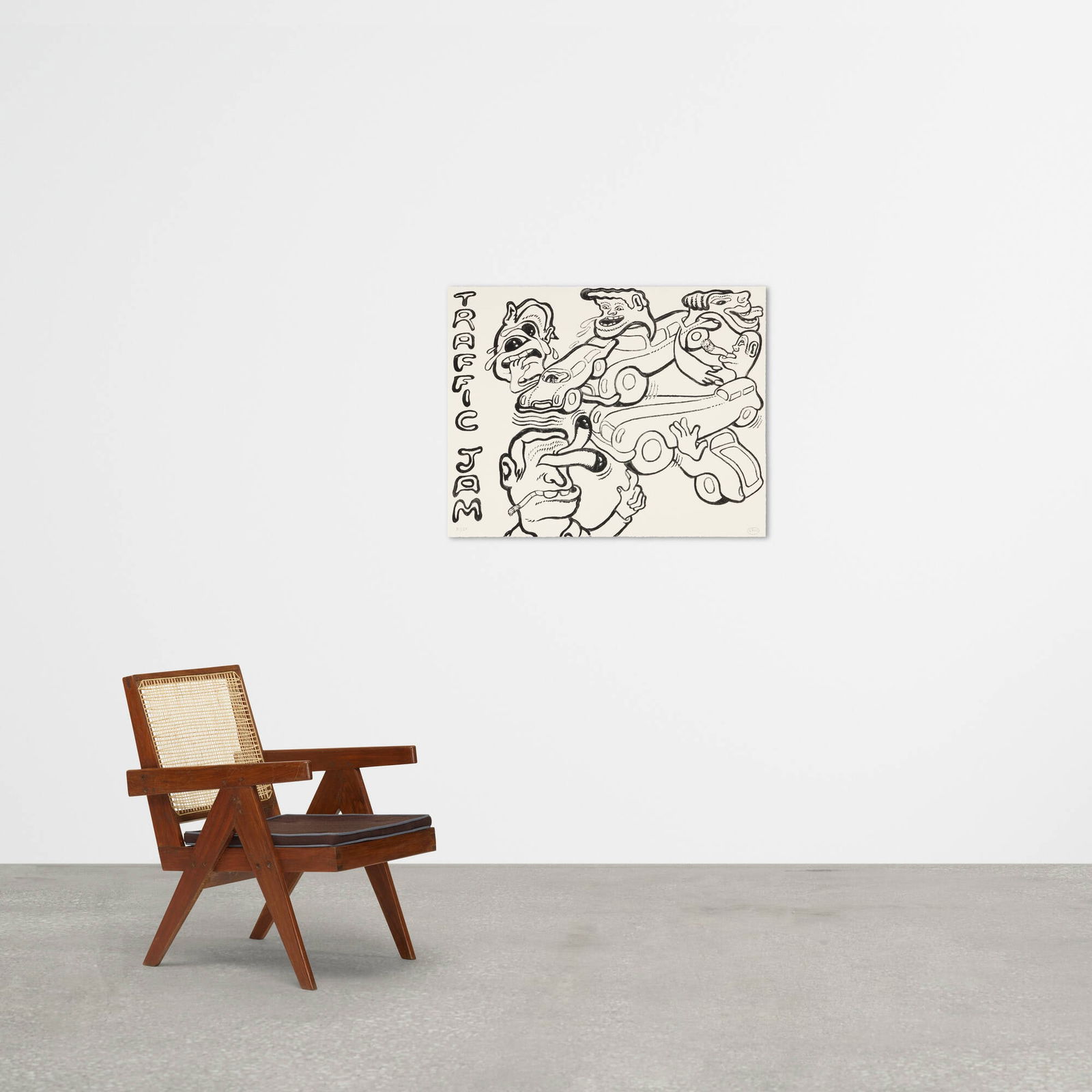 Peter Saul, Traffic Jam - 2