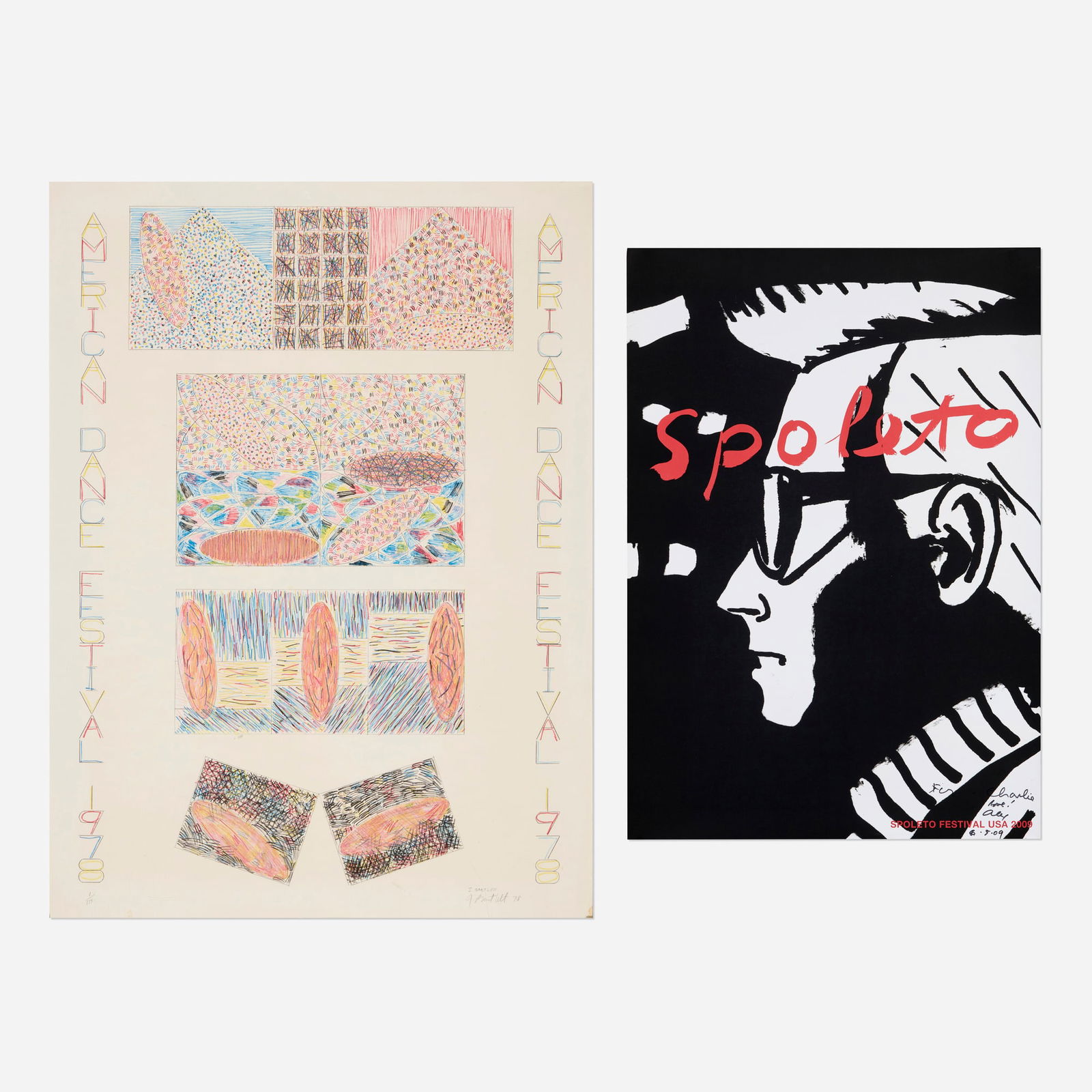 Various Artists, Two exhibition posters (1 of 3)