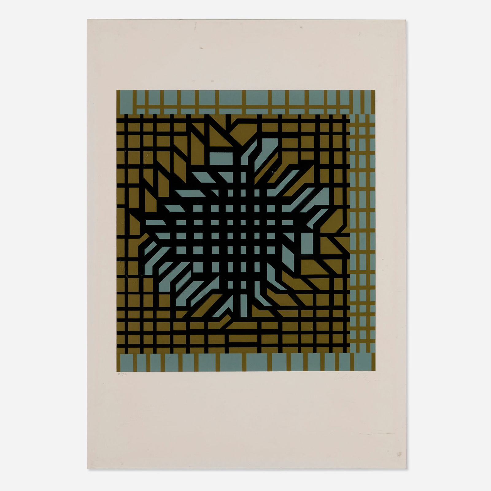 Victor Vasarely, Untitled (1 of 3)