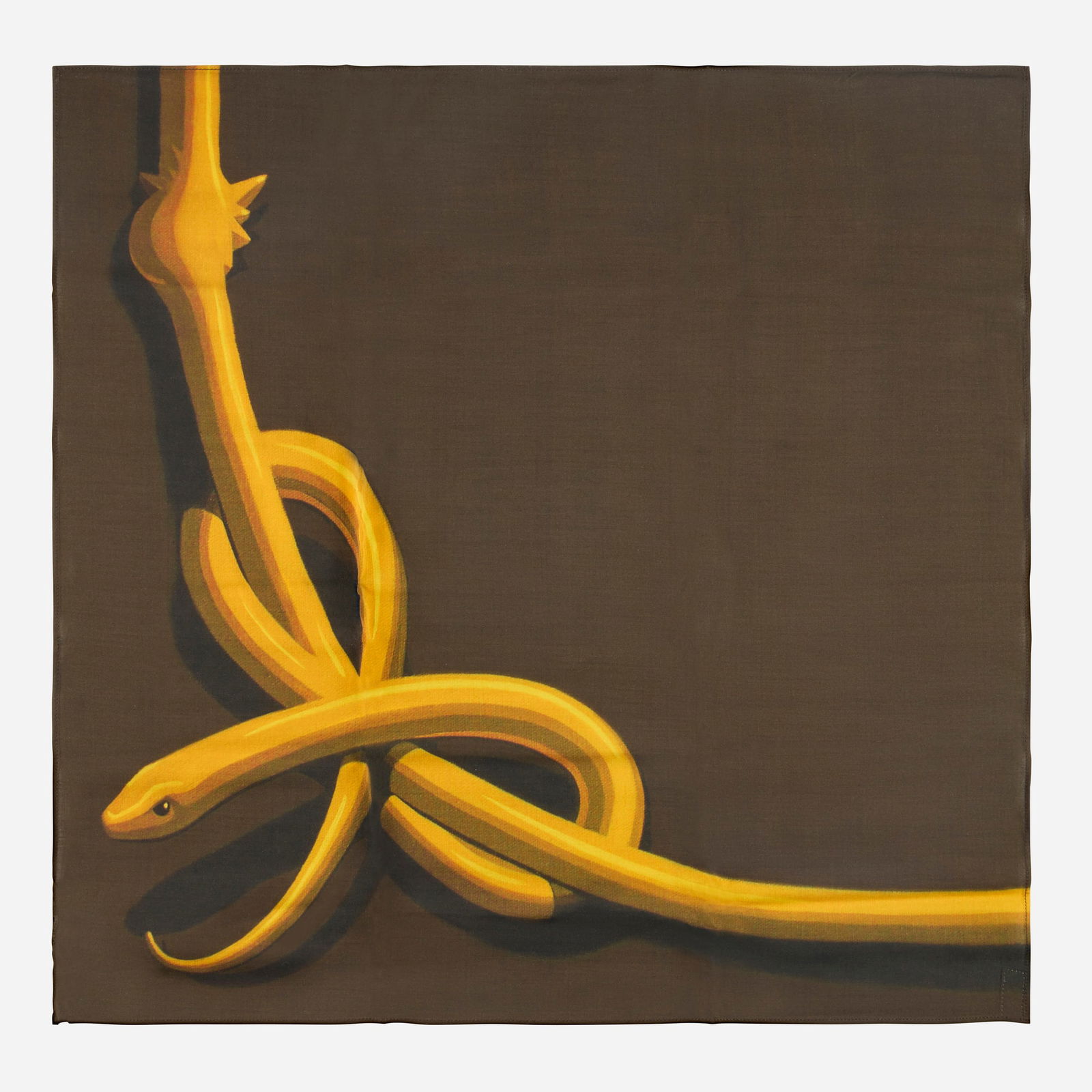 Anna Weyant X The Hundreds, The Hundreds Bandana: Anna Weyant X The Hundreds The Hundreds Bandana 2020rayon 24 h x 24 w in (61 x 61 cm) Manufacturer's tag to verso. This work is from the edition of 150 produced in collaboration with The Hundr