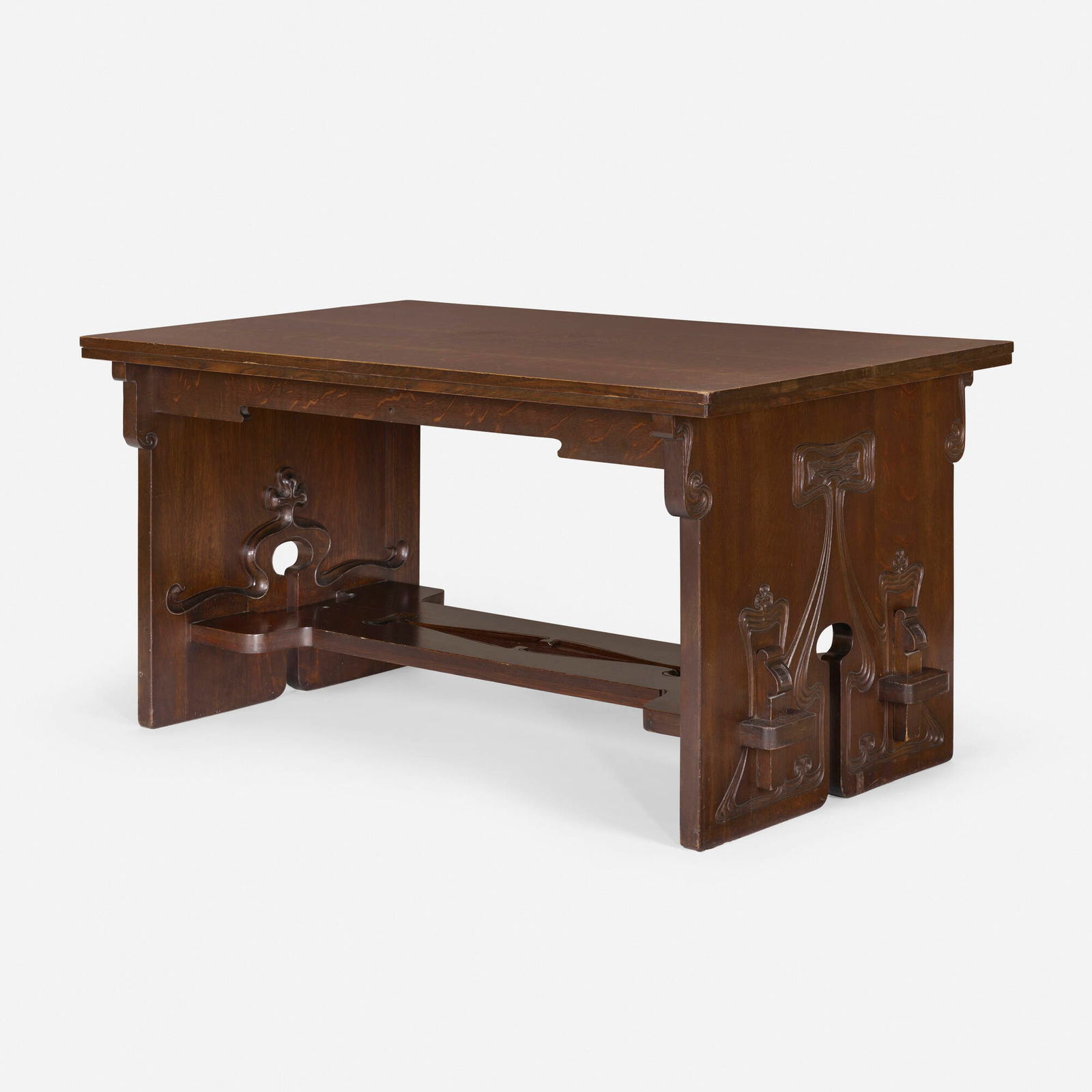 Charles Rohlfs, Important library table - 3