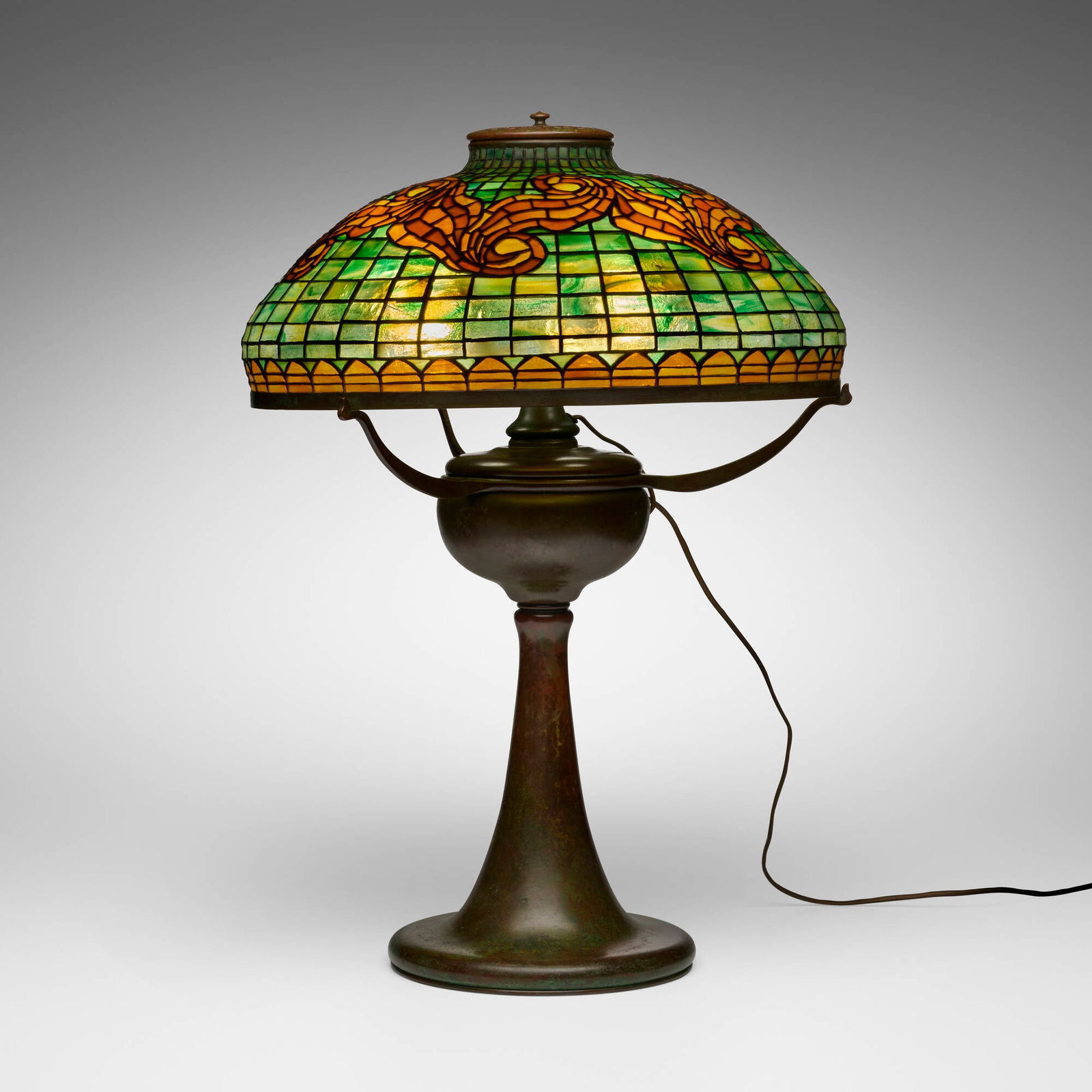 Tiffany Studios, Tyler Scroll table lamp - 3
