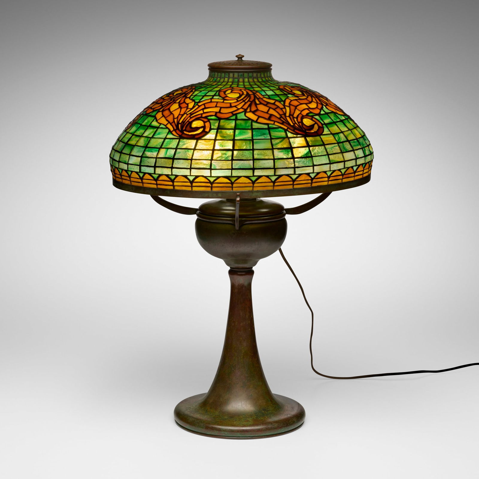 Tiffany Studios, Tyler Scroll table lamp - 4