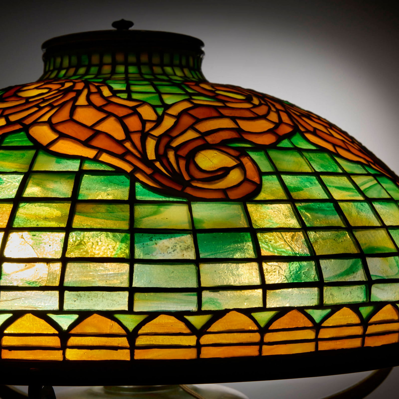 Tiffany Studios, Tyler Scroll table lamp - 5