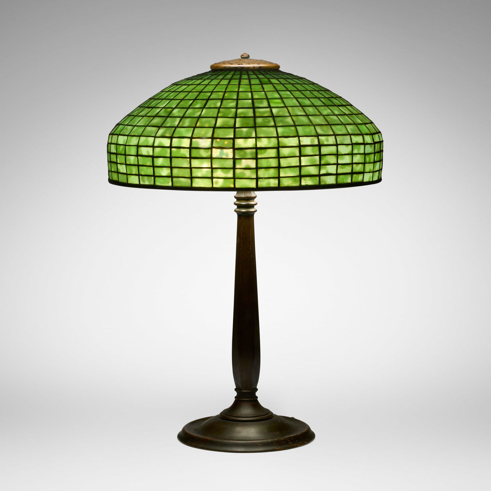 Tiffany Studios, Geometric table lamp (1 of 6)