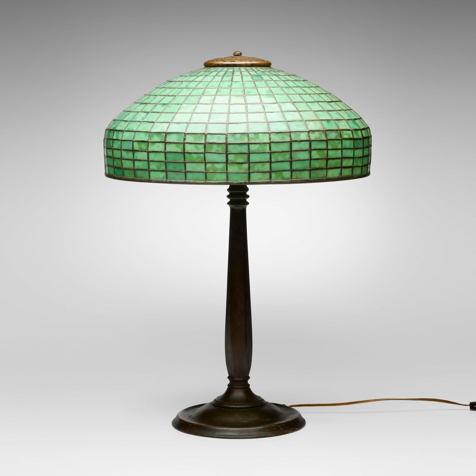 Tiffany Studios, Geometric table lamp - 2