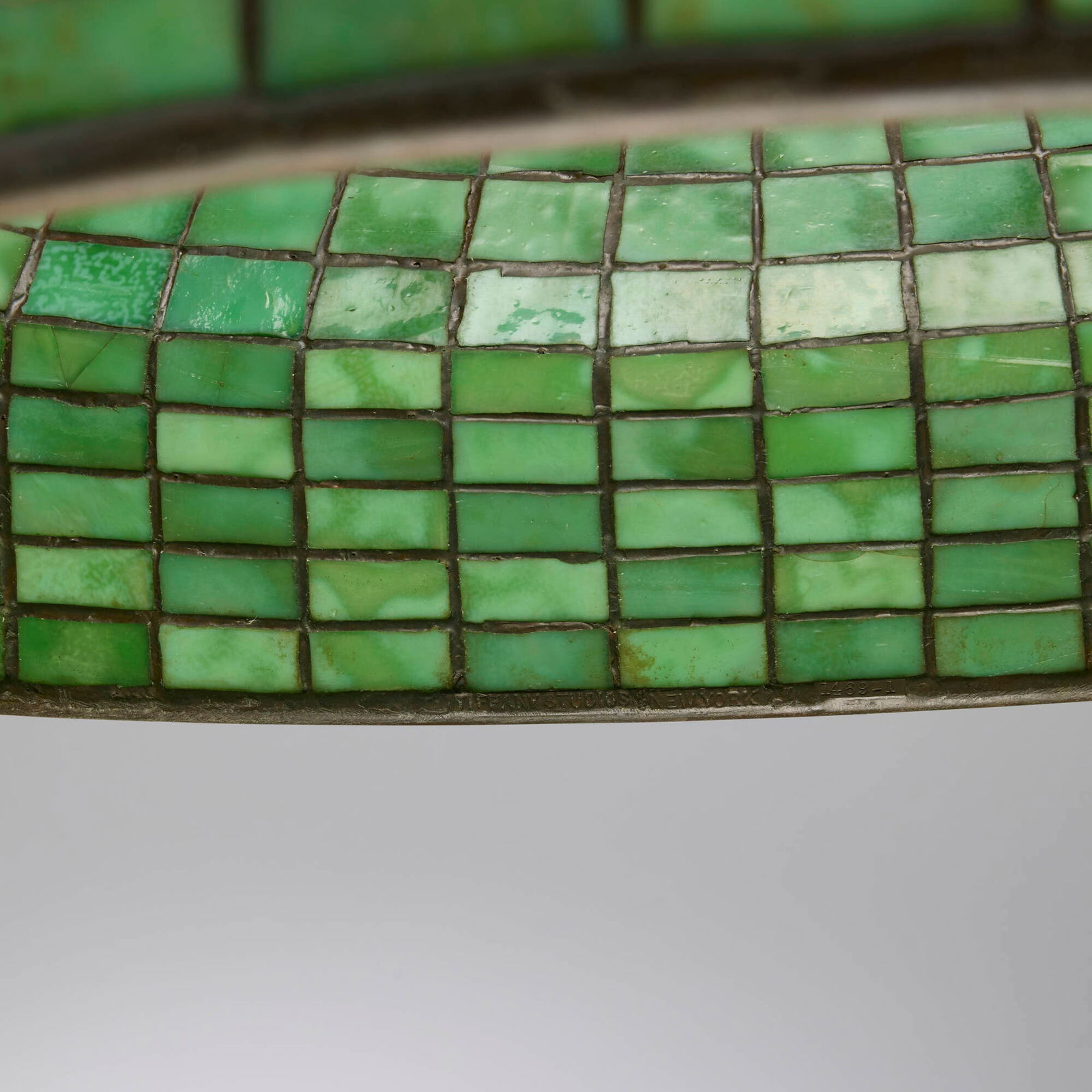 Tiffany Studios, Geometric table lamp - 5