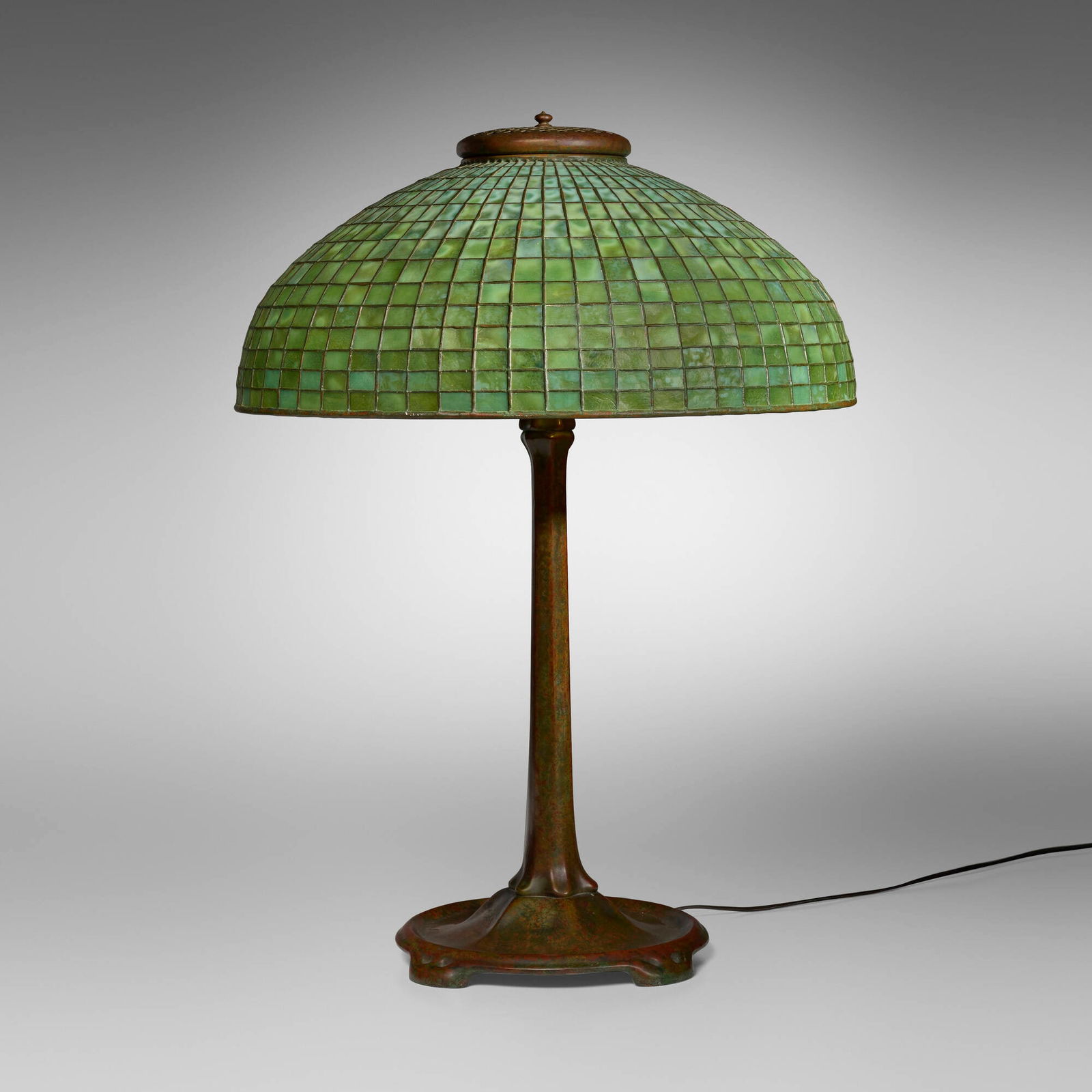 Tiffany Studios, Geometric table lamp - 3