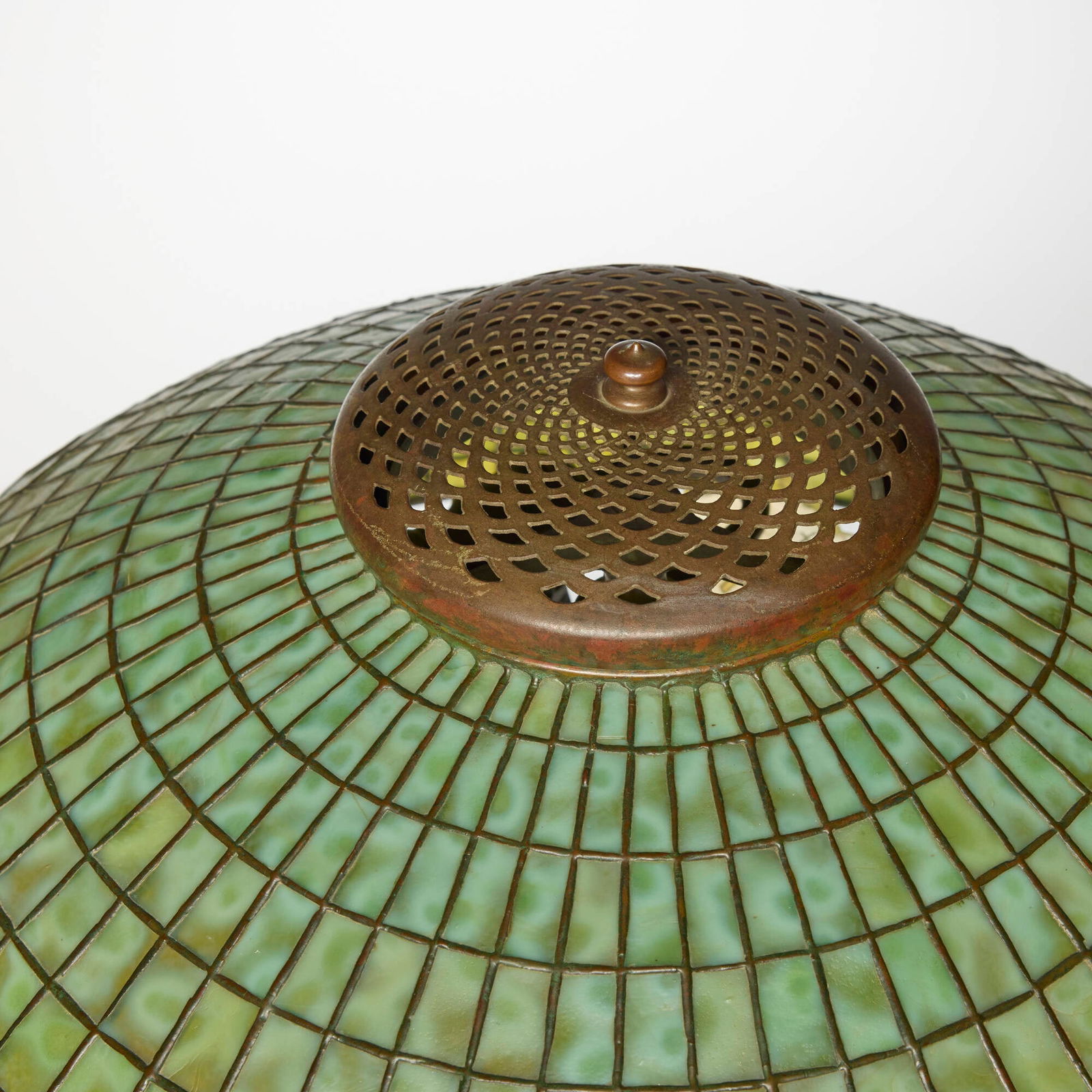 Tiffany Studios, Geometric table lamp - 4