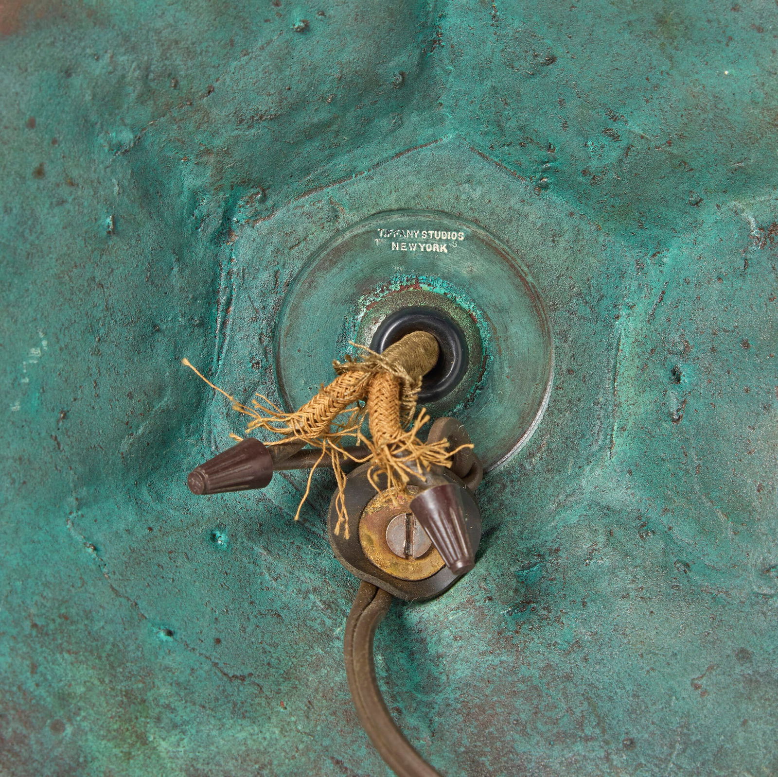 Tiffany Studios, Geometric table lamp - 7