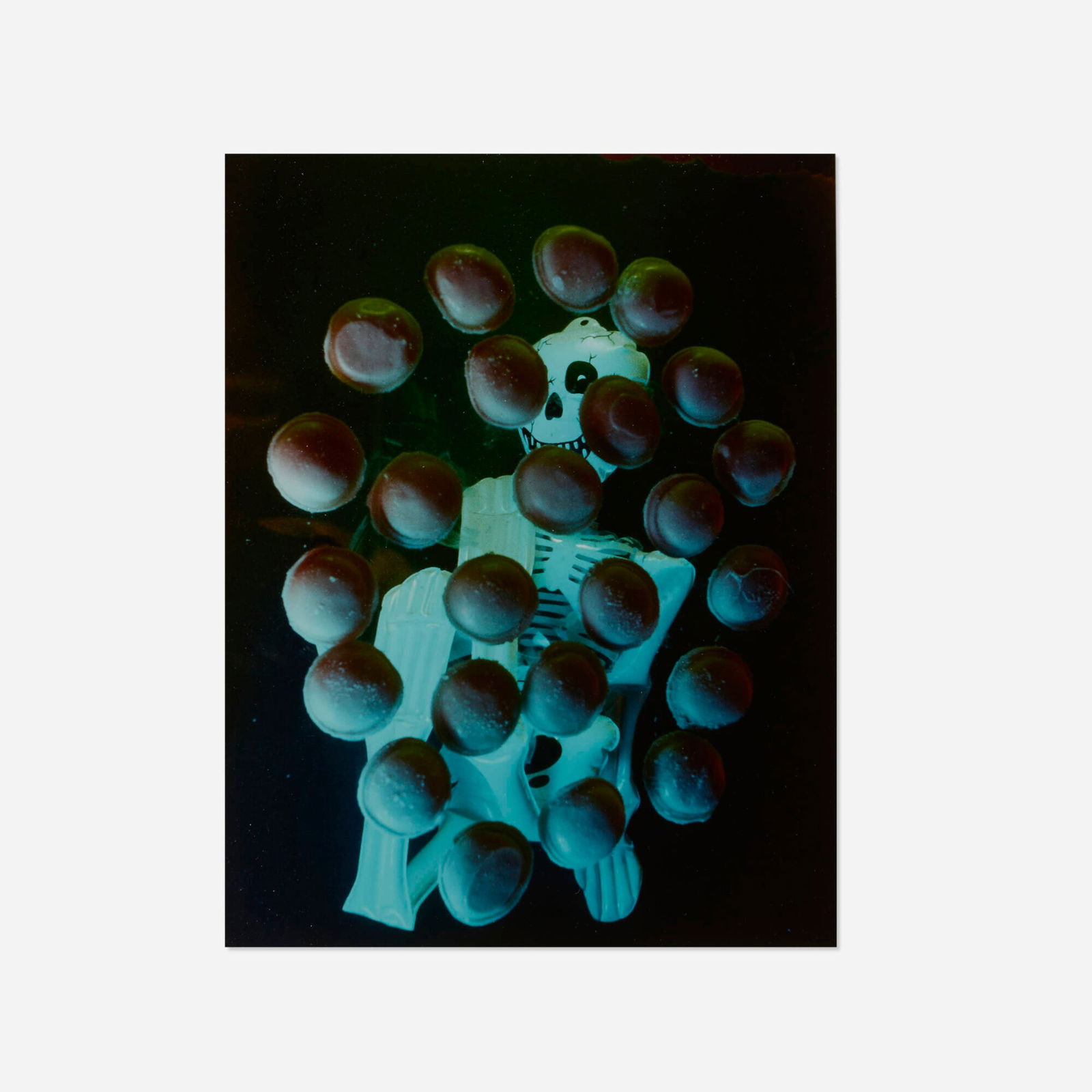 Jimmy DeSana, Untitled: Jimmy DeSana Untitled c. 1985 Cibachrome print image: 13.75 h x 10.625 w in (35 x 27 cm) sheet: 14 h x 11 w in (36 x 28 cm) This work will ship from Lambertville, New Jersey.