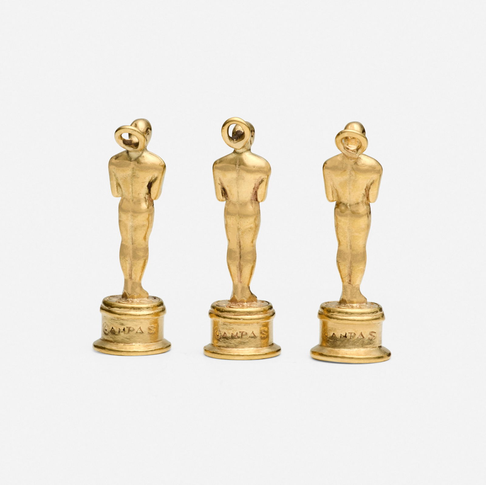 Three gold charms - 2