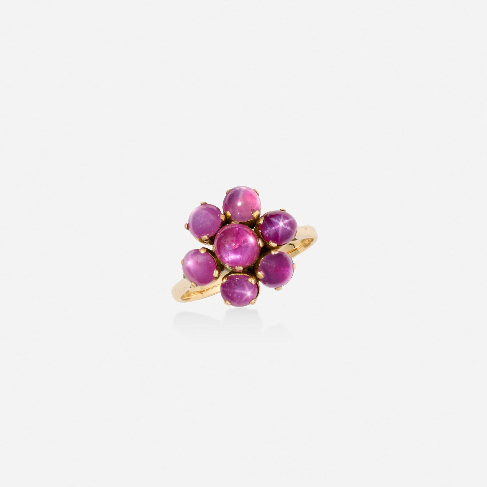 Star ruby and gold ring (1 of 1)