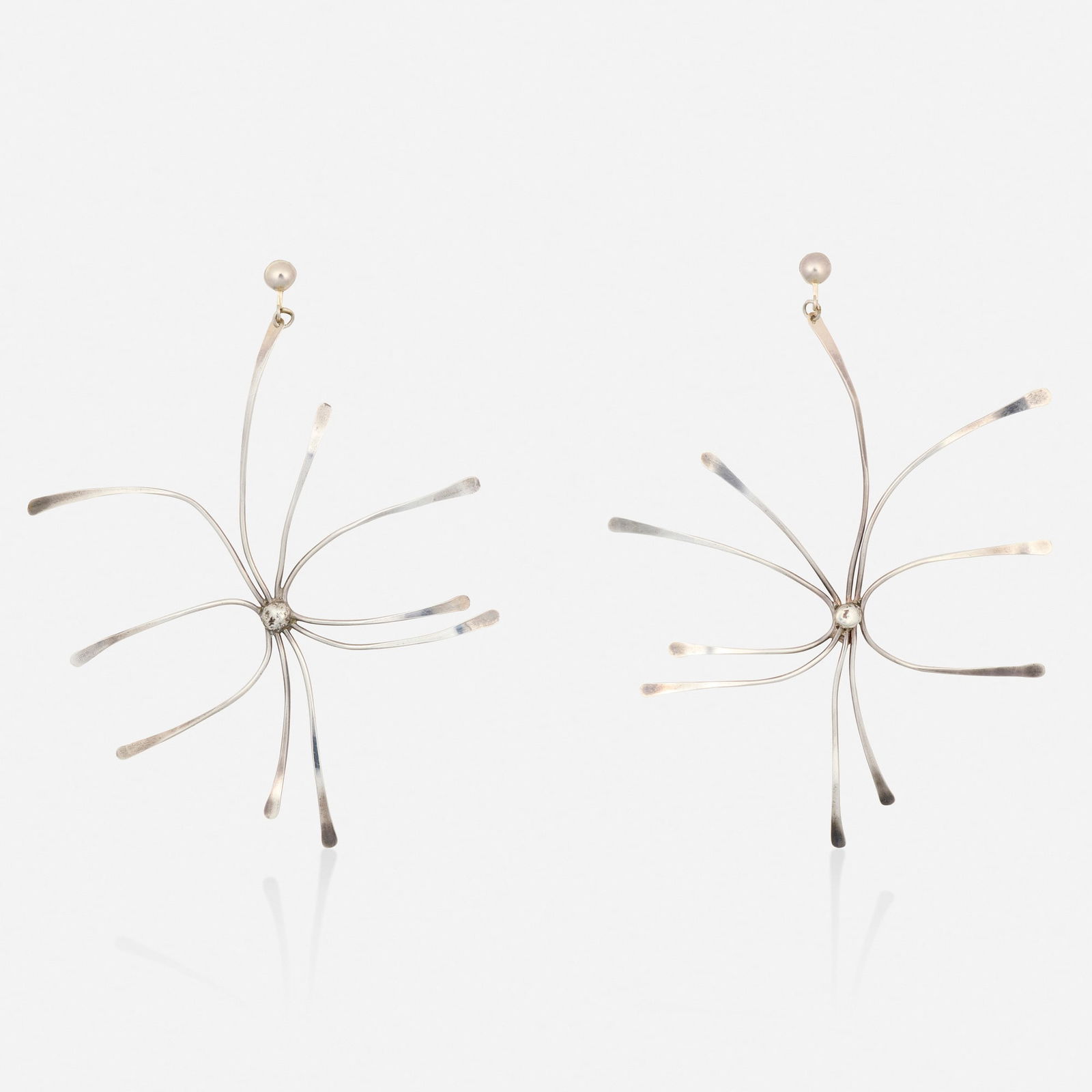 Ed Wiener, Silver earrings (1 of 2)