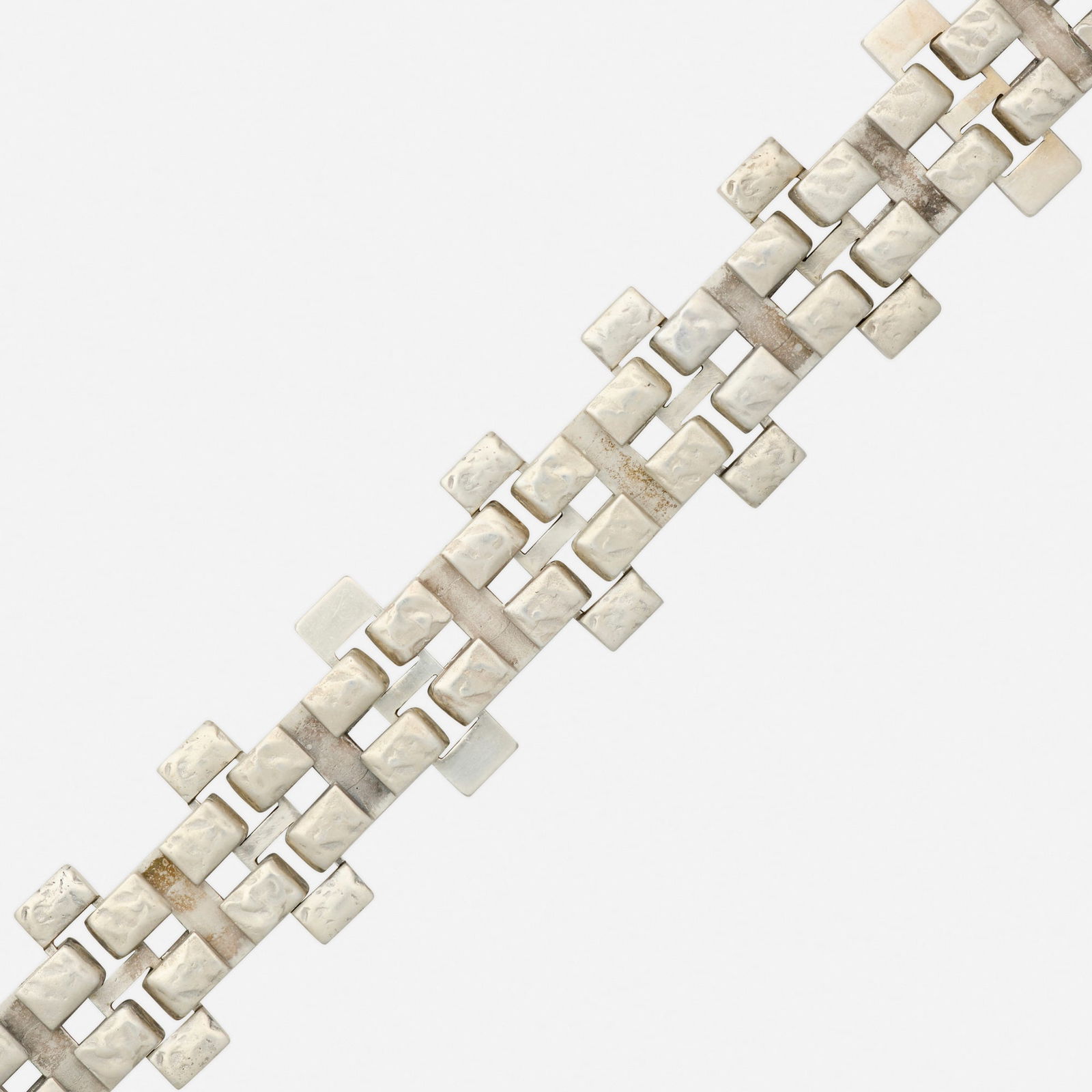 William N. Frederick, Sterling silver bracelet (1 of 3)