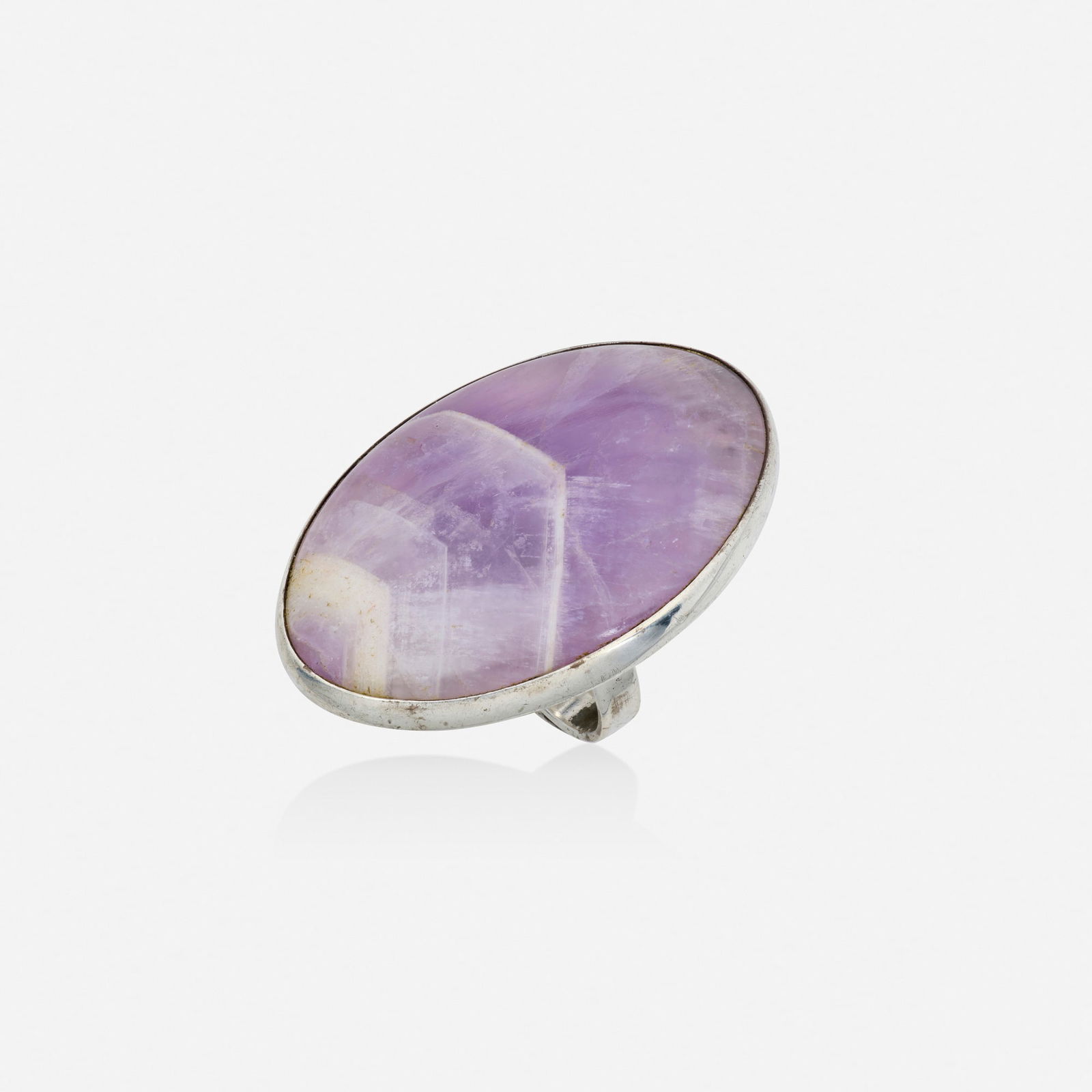 Bent Knudsen, Amethyst and sterling silver ring (1 of 3)