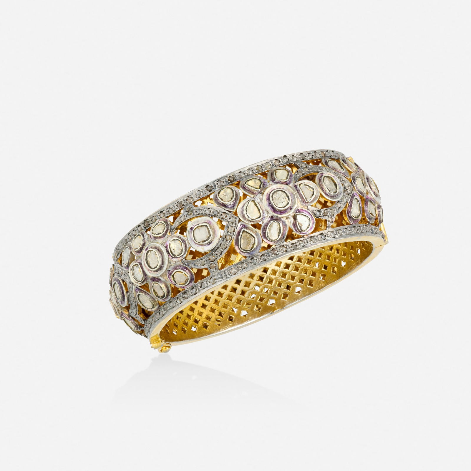 Diamond and silver-gilt bracelet (1 of 1)