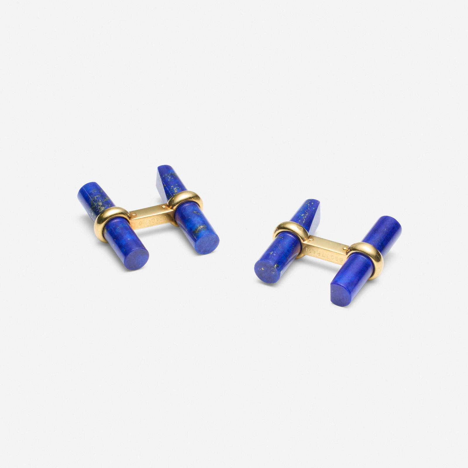 Van Cleef & Arpels, Lapis lazuli and gold cufflinks (1 of 3)