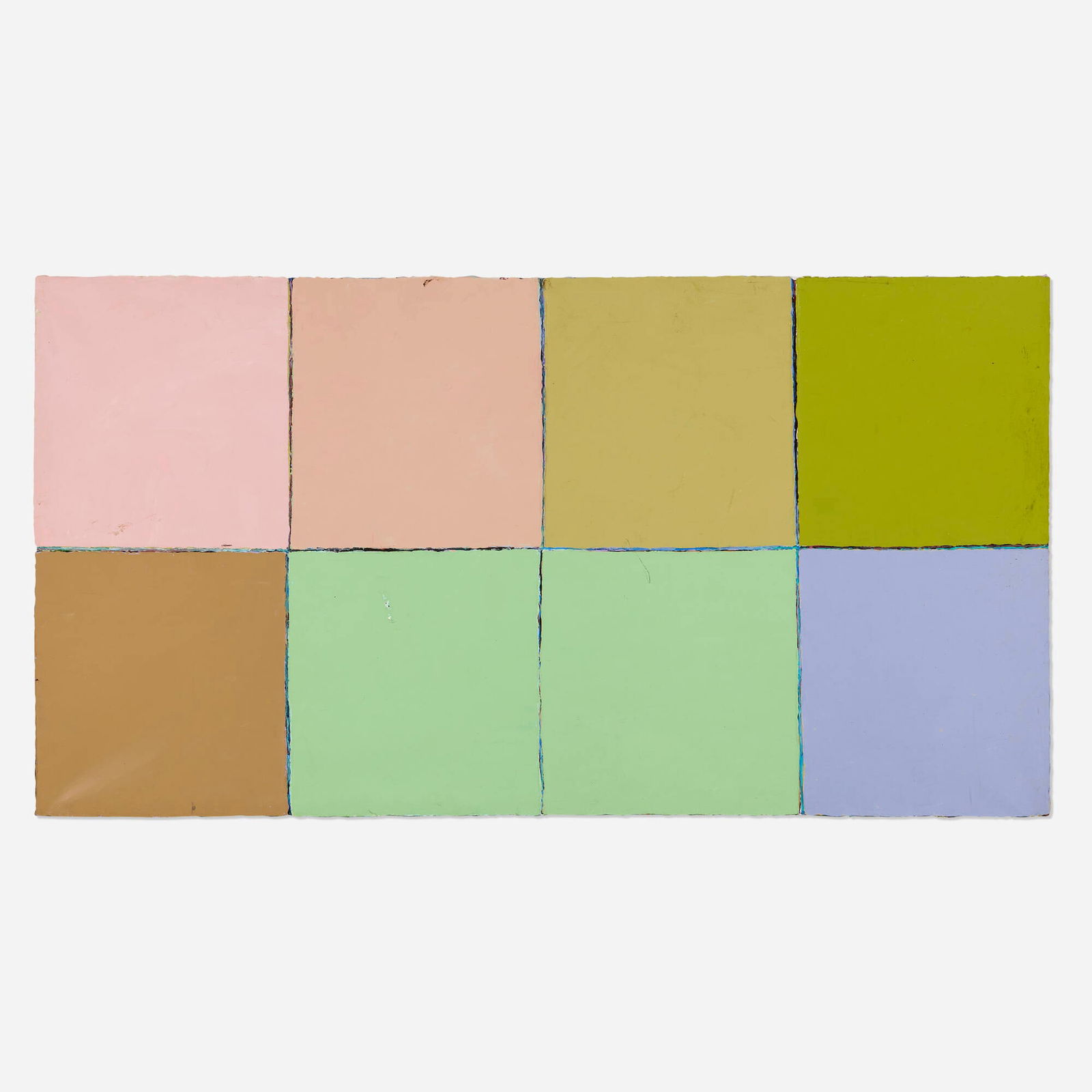 Kazuko Inoue, Untitled: Kazuko Inoue Untitled acrylic on canvas 31.75 h x 59.75 w in (81 x 152 cm) This work will ship from Lambertville, New Jersey.